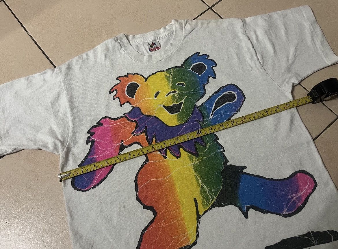 Band Tees Vintage 90s Grateful Dead Happy Bear Band T shirt Size US L / EU 52-54 / 3 - 4 Thumbnail