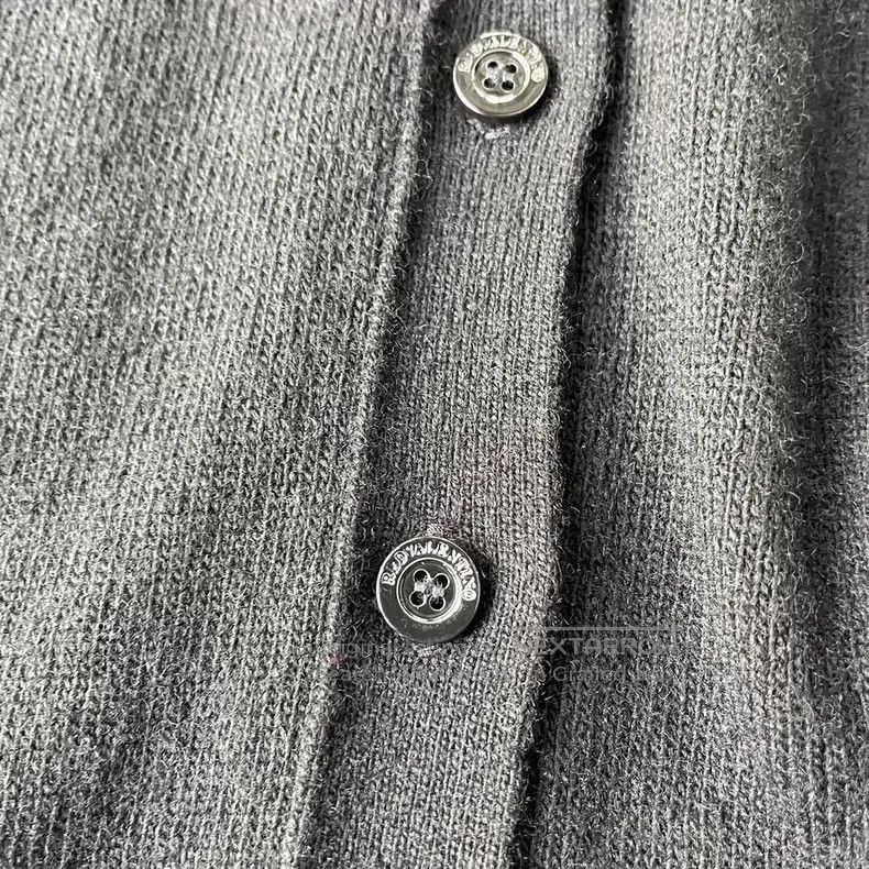 Valentino Valentino Black wool lace panelled cardigan Size M / US 6-8 / IT 42-44 - 3 Thumbnail