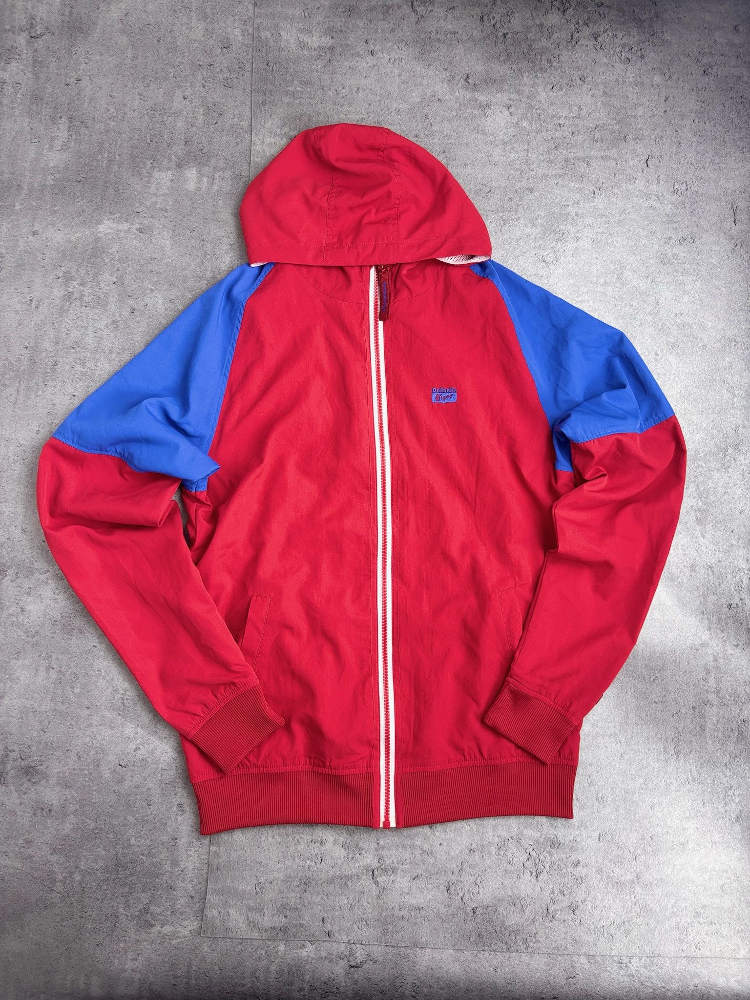 Onitsuka Tiger ONITSUKA TIGER Y2K HOODED WINDBREAKER JACKET RETRO Size US S / EU 44-46 / 1 - 1 Thumbnail