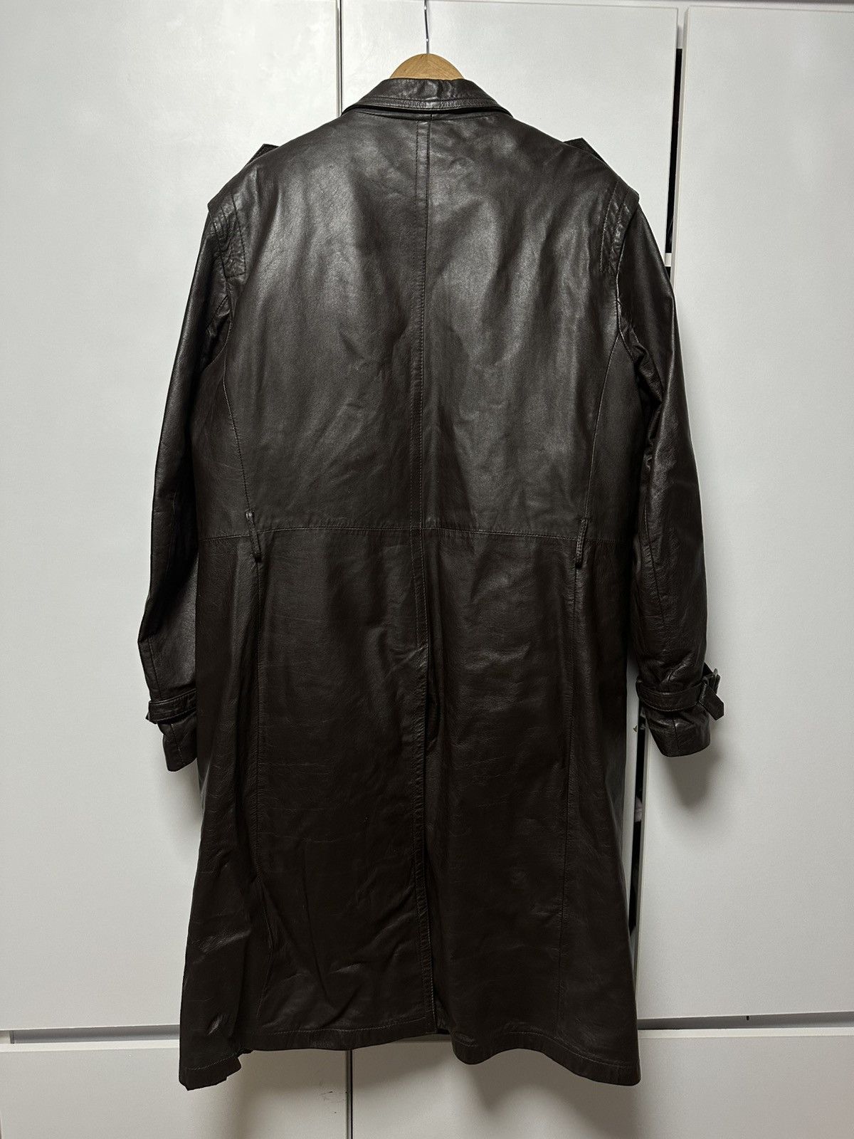Leather Veillon Vintage Archive Leather Jacket Rare AvanGard Size US L / EU 52-54 / 3 - 6 Thumbnail