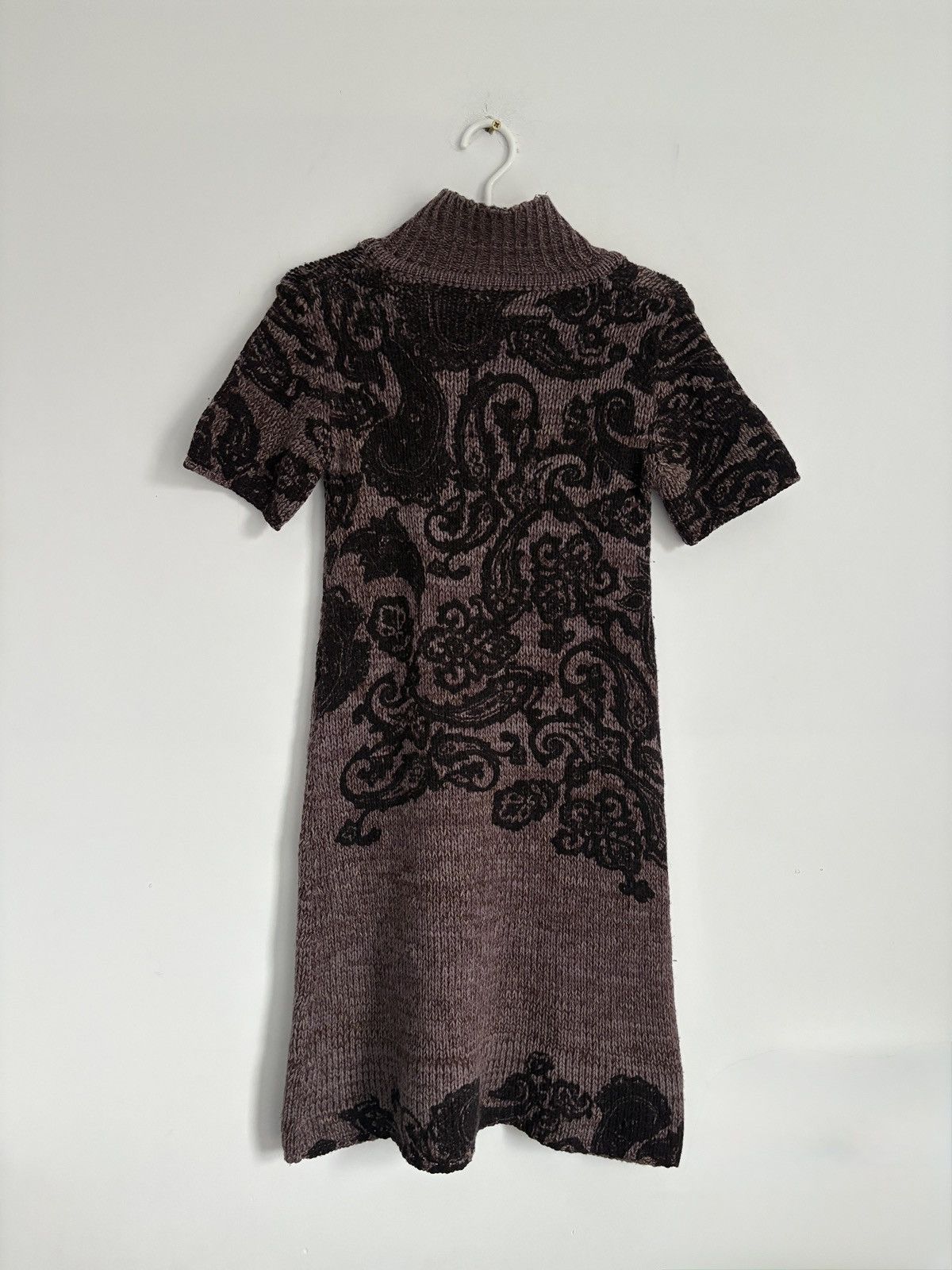 Etro Unique ETRO botanic paisley knitted wool dress size 42 Size M / US 6-8 / IT 42-44 - 3 Thumbnail