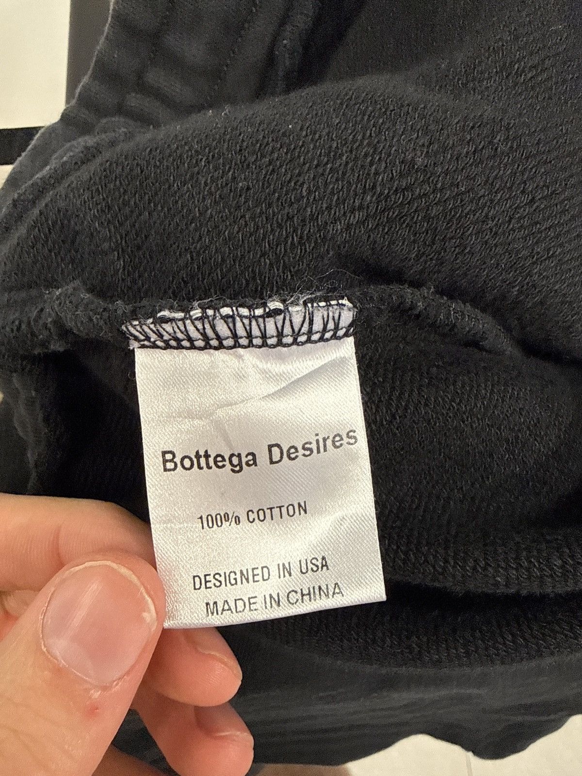 Bottega Desires Bottega Desires Patches Sweatpants Black Medium Size US 32 / EU 48 - 4 Thumbnail