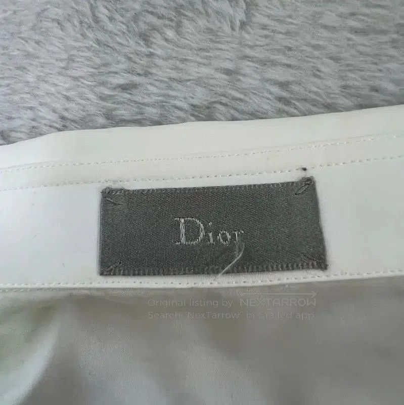 Dior Dior White Long Sleeve Cotton T. Size XXS / US 00 / IT 34 - 4 Thumbnail