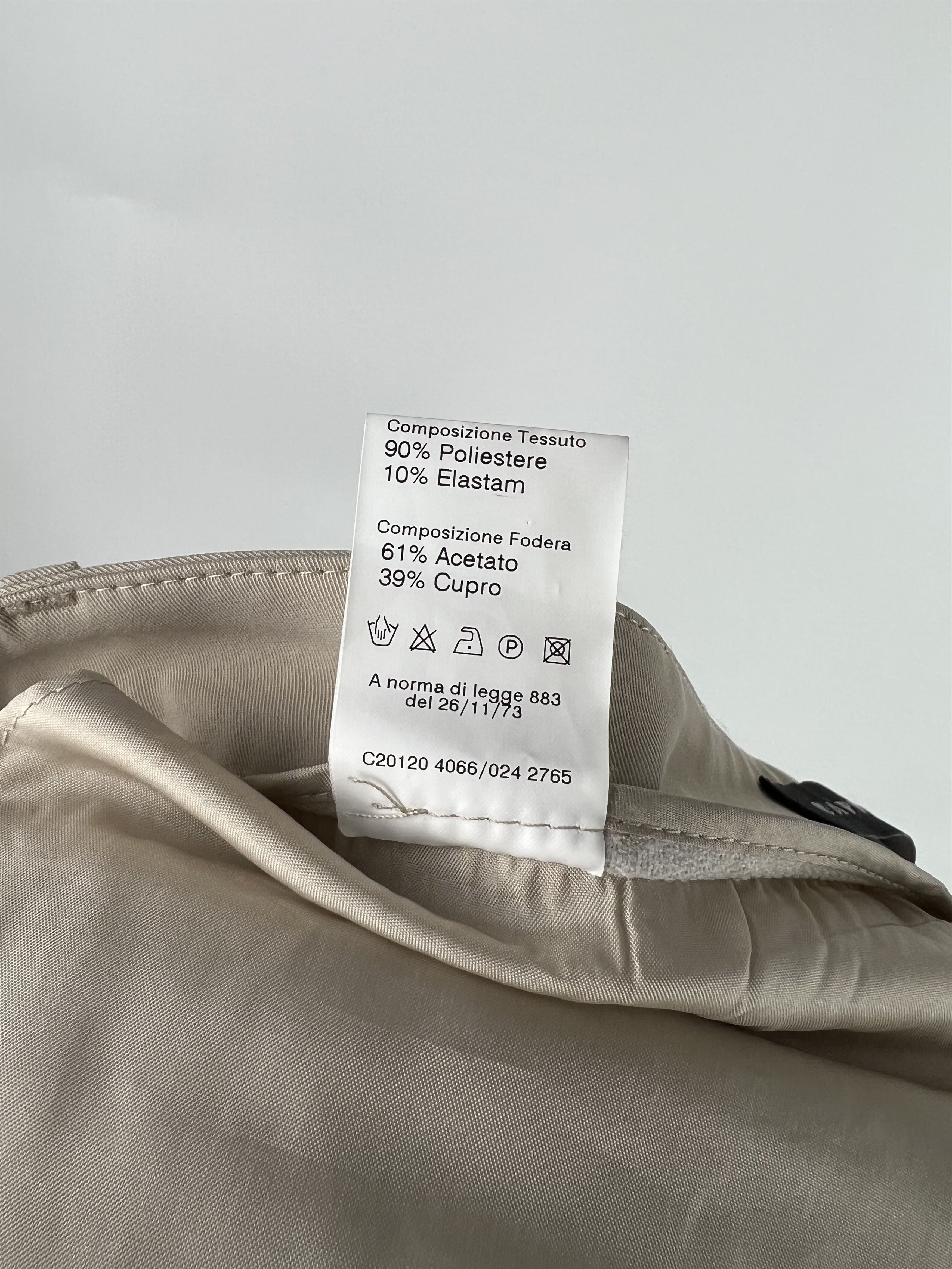 Peserico Cappellini Women's Beige Pants Size IT42 Size 28" / US 6 / IT 42 - 8 Thumbnail