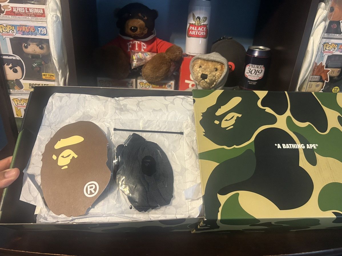 Bape Bapesta Icon #1 M2 ‘Black’ - [ 1L80191305 ] Size US 12 / EU 45 - 10 Thumbnail