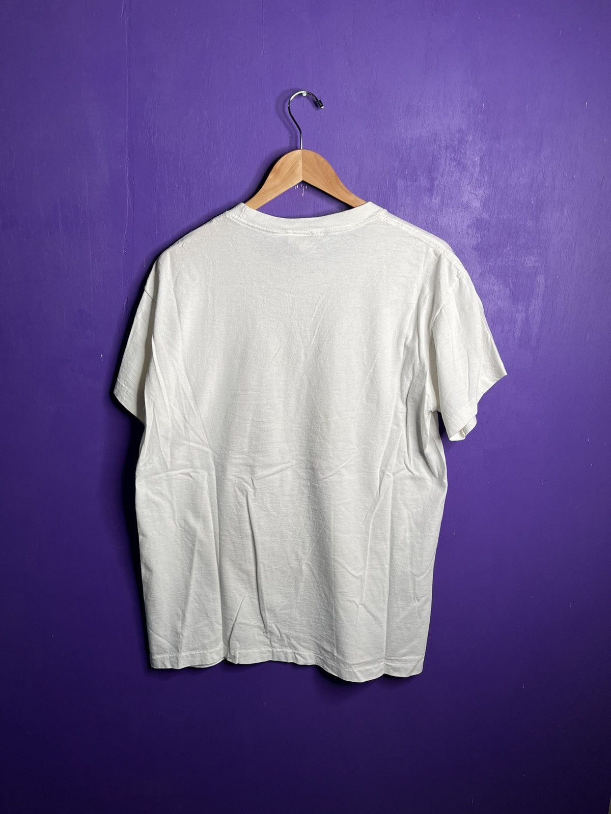 Nike Vintage 90s Nike fractal big swoosh t-shirt Size US L / EU 52-54 / 3 - 2 Thumbnail