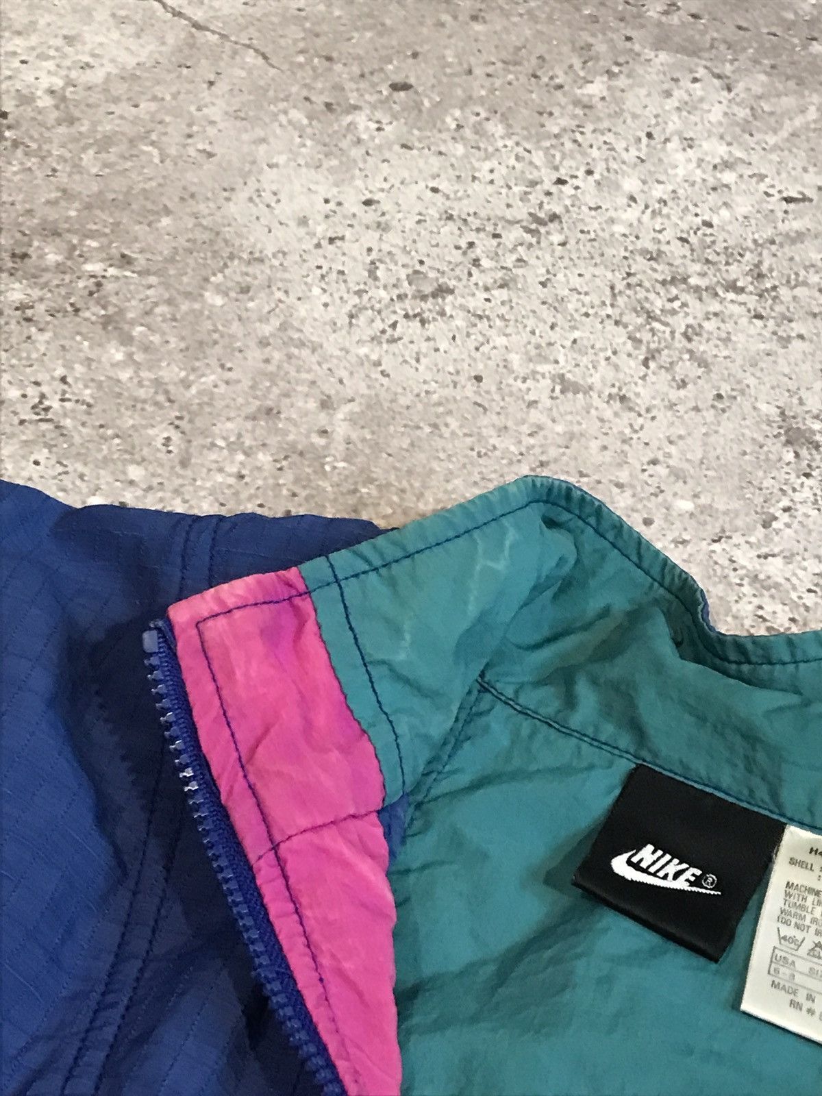 Japanese Brand × Nike × Vintage Vintage 90s Light Jacket Nike Embroiled Logo Rare S Size S / US 4 / IT 40 - 11 Thumbnail