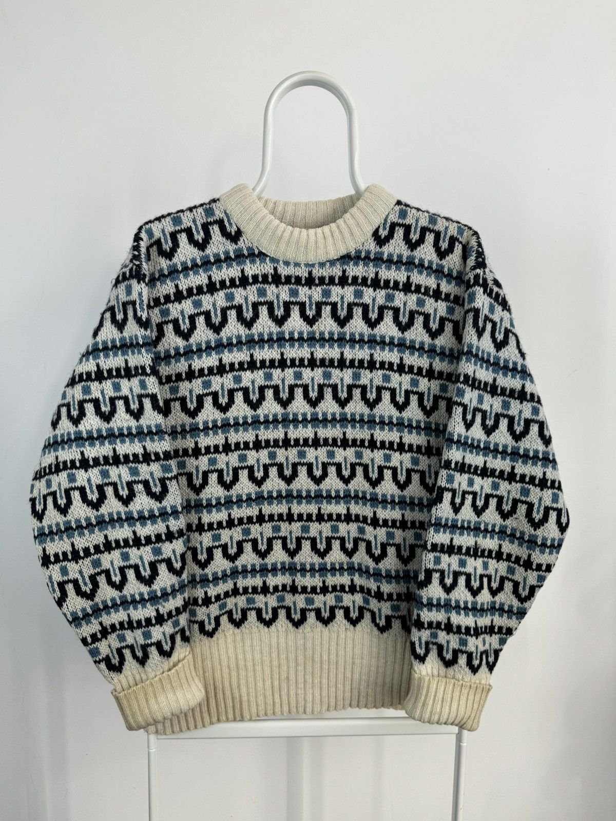 Vintage Vintage Original Scandinavian Design Multicolour Sweater Size US S / EU 44-46 / 1 - 1 Thumbnail