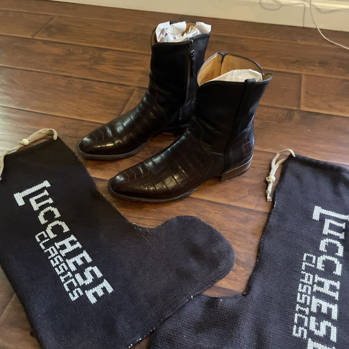 Lucchese Rare Lucchese Cowboy Boot 10 Elliot Nile crocodile Western Size US 10 / EU 43 - 2 Thumbnail