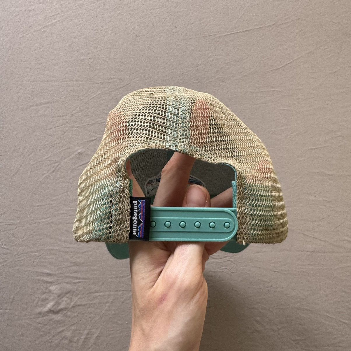 Patagonia × Vintage Patagonia Fitz Roy Bison Trucker Hat Size ONE SIZE - 4 Thumbnail