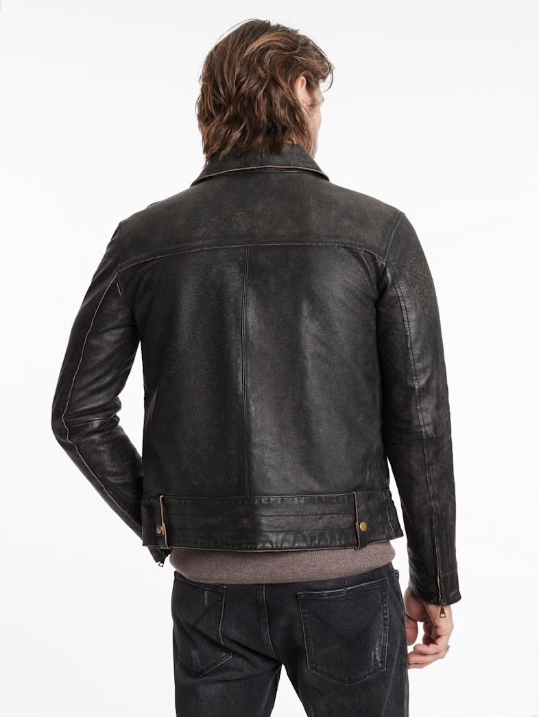 John Varvatos Sorcha Leather Jacket EU 50 USA 40 Size US M / EU 48-50 / 2 - 5 Thumbnail