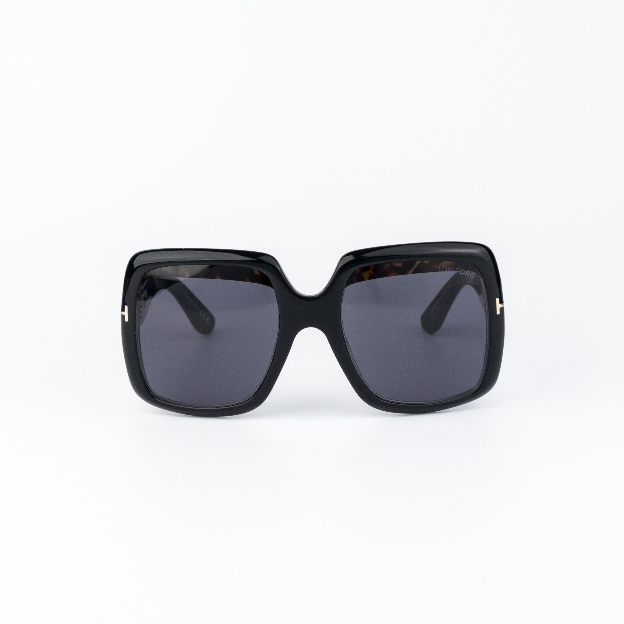 Tom Ford AURORA Women Sunglasses Black Smoke Square FT1194 01A NEW AUTHENTIC Tom Ford AURORA Sunglasses Square FT1194 01A NEW AUTHENTIC main image 2