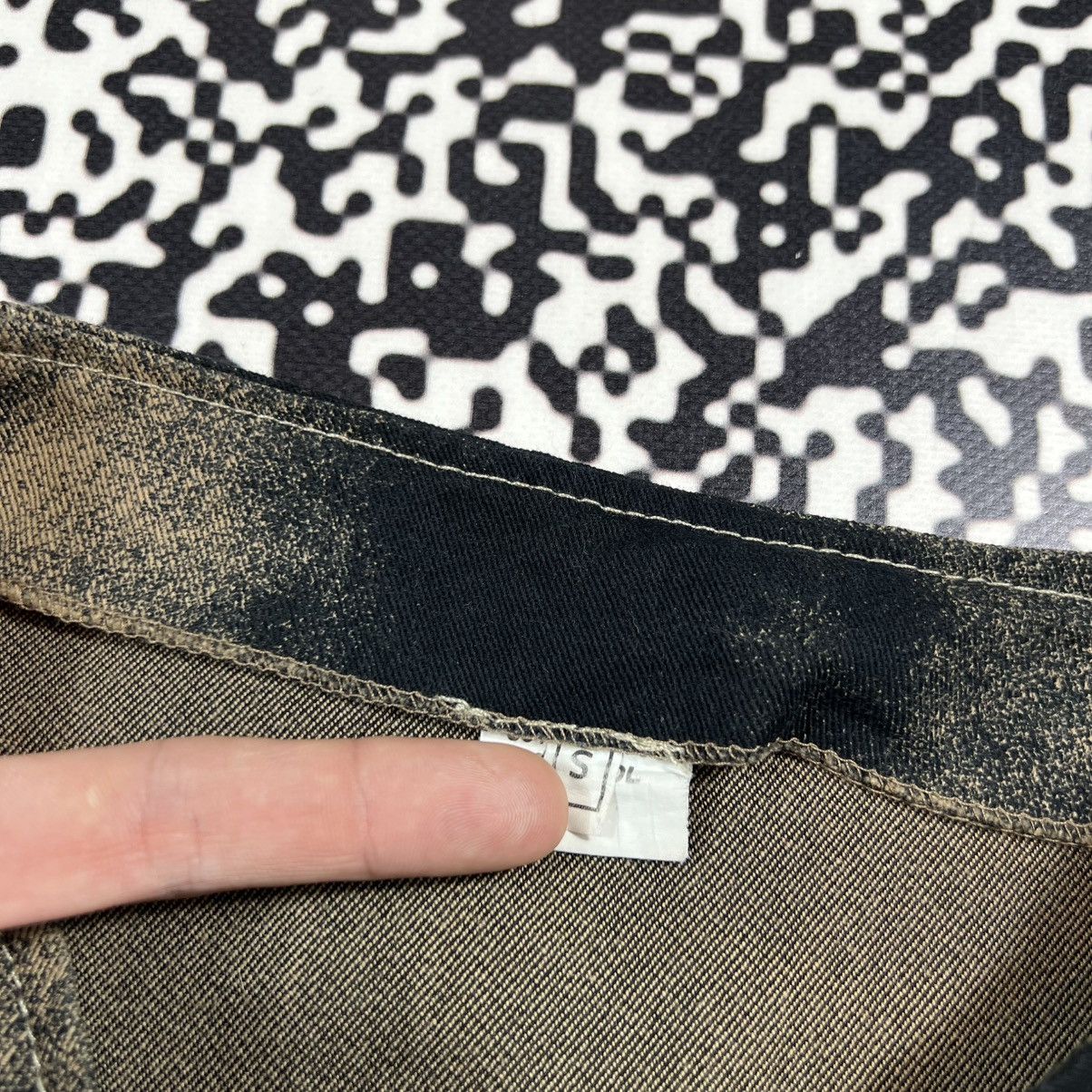Japanese Brand Vintage Y2K Japanese Style Sexy Retro Wool Flared Mini Skirt Size 26" / US 2 / IT 38 - 15 Thumbnail