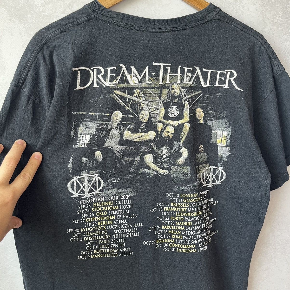 Band Tees × Vintage Vintage 2000's Dream Theater merch Art T-shirt Size US L / EU 52-54 / 3 - 6 Thumbnail