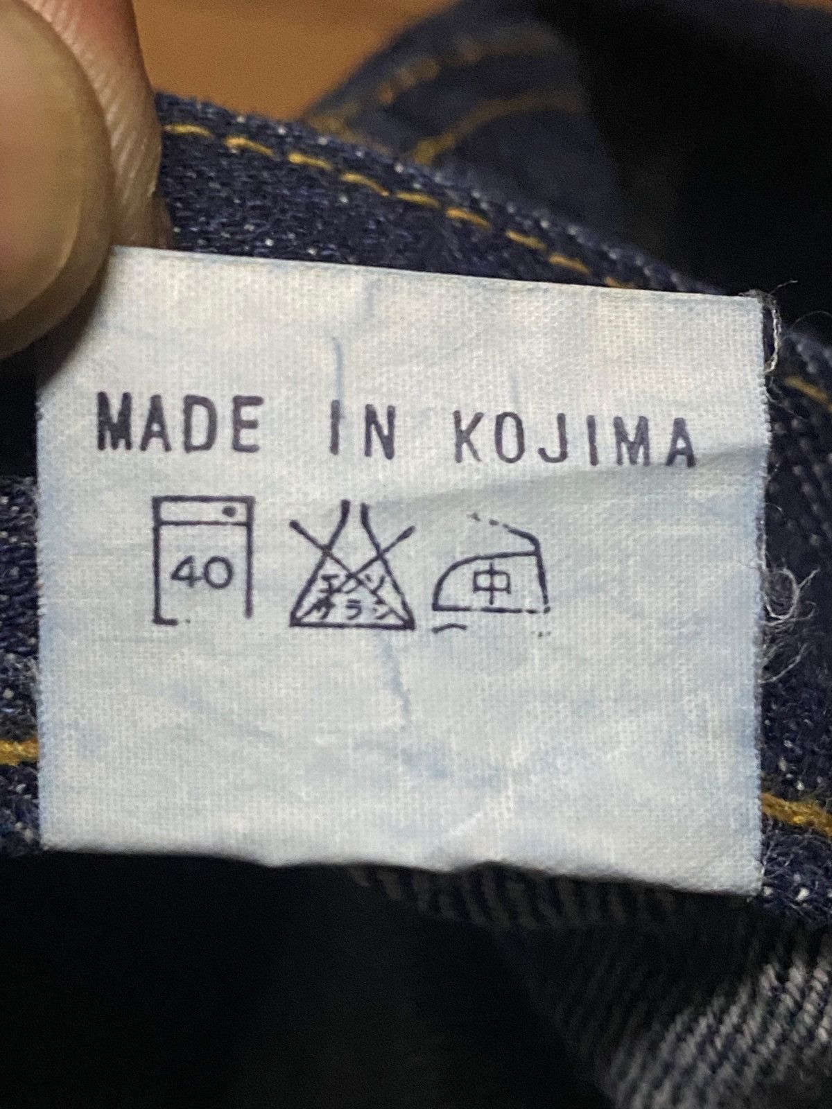KOJIMA GENES Vintage Japanese Brand Slider Inpired Evisu 70s Jeans Size US 36 / EU 52 - 16 Thumbnail
