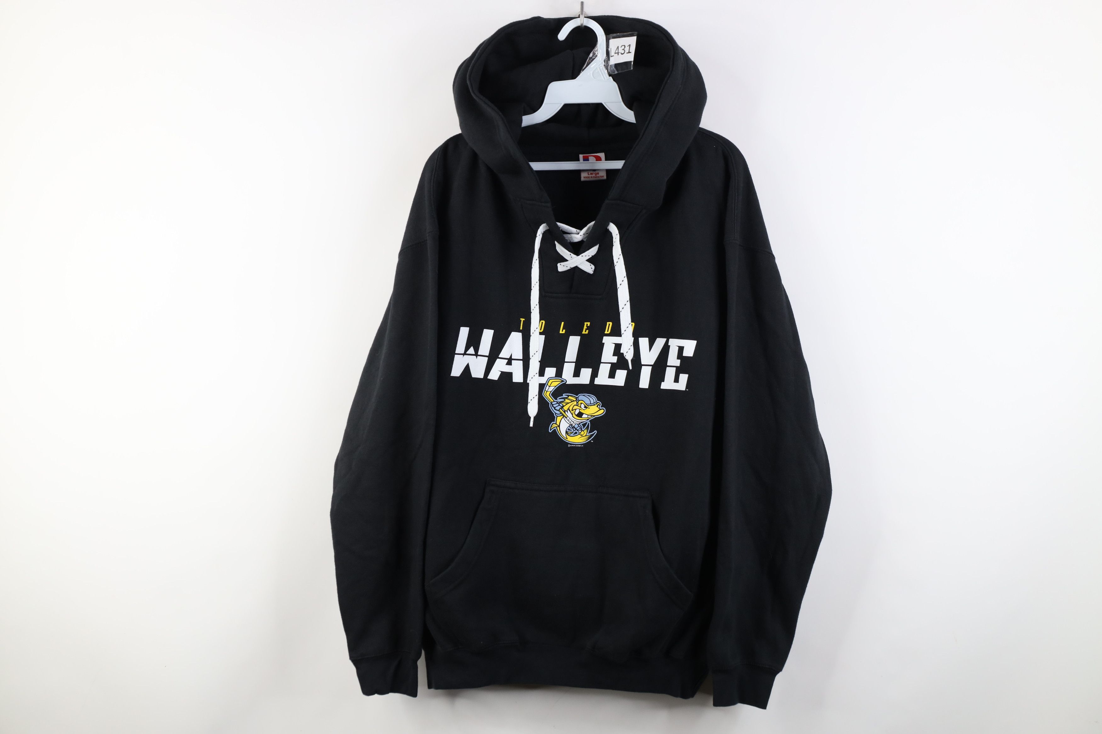 Vintage Vintage Toledo Walleye Hockey Jersey Hoodie Sweatshirt Size US L / EU 52-54 / 3 - 1 Thumbnail