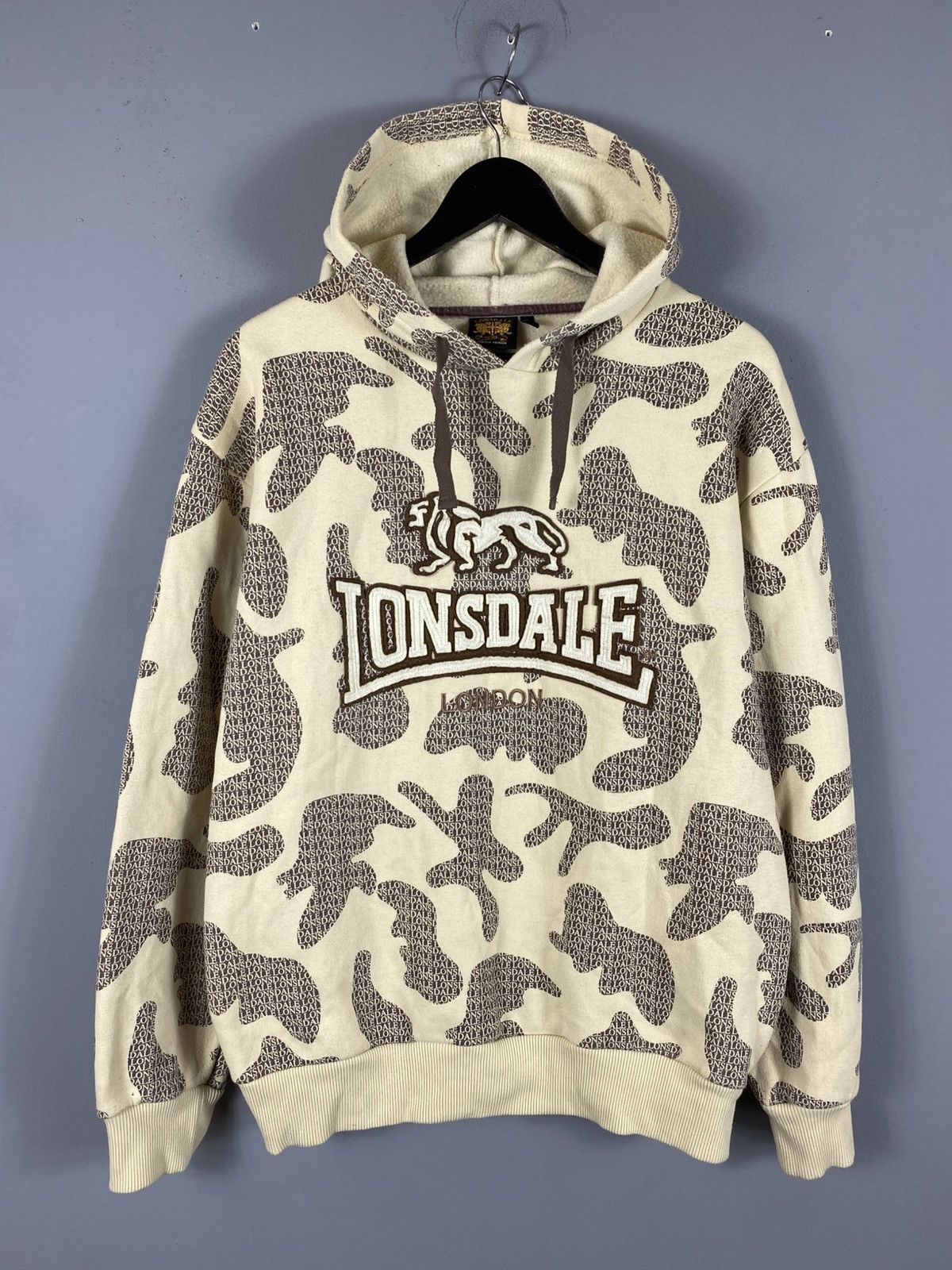 Lonsdale × Vintage Vintage Hoodie Lonsdale London Limited Edition Oversized Size US M / EU 48-50 / 2 - 1 Thumbnail