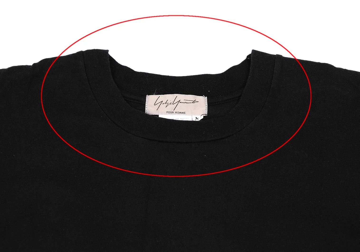 Yohji Yamamoto Yohji Yamamoto Cotton Long Sleeve T-Shirt Black M Size US M / EU 48-50 / 2 - 4 Thumbnail