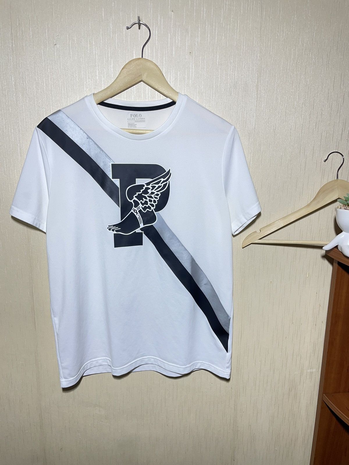 Polo Ralph Lauren Polo Ralph Lauren P Wings Rare streetwear T shirt Size US M / EU 48-50 / 2 - 1 Thumbnail