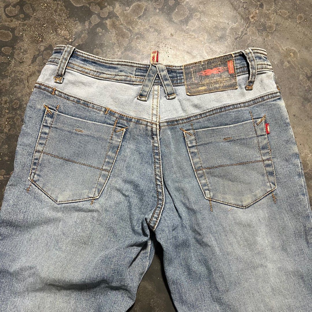 Hysteric Glamour triple xxx flare denim distressed Size US 28 / EU 44 - 4 Thumbnail