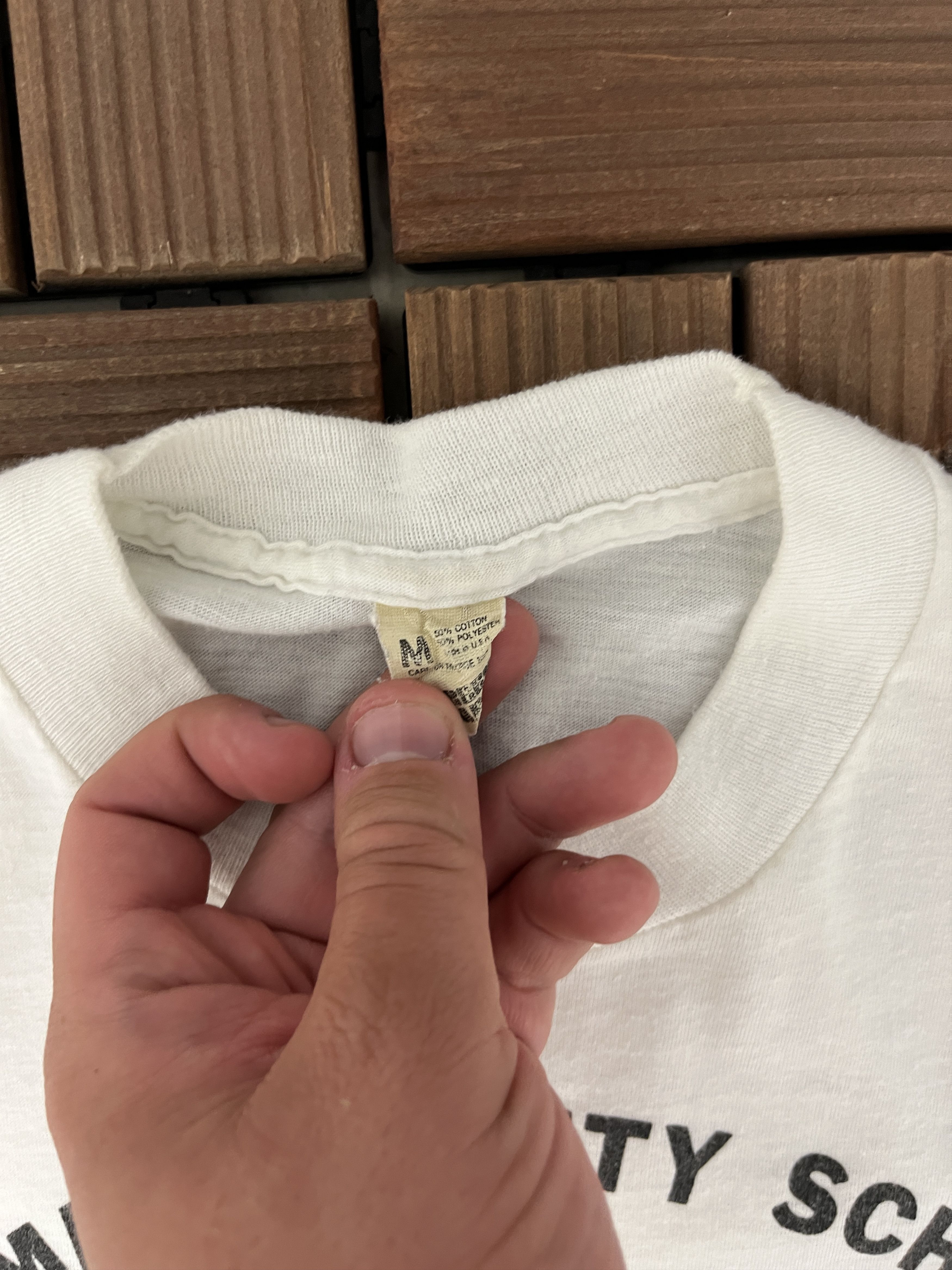 Vintage The Marion City Schools Vintage White Long Sleeve Shirt Size US M / EU 48-50 / 2 - 6 Thumbnail