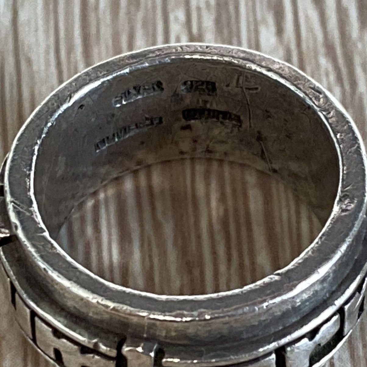 Number (N)ine Number (N)ine Early-Era “Number” Ring – Silver Size ONE SIZE - 4 Thumbnail