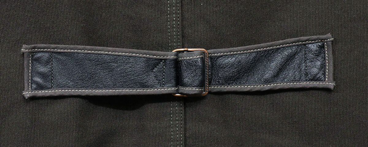 Vintage Dalees Buckleback Repro Leather patch pockets vest Size US M / EU 48-50 / 2 - 6 Thumbnail