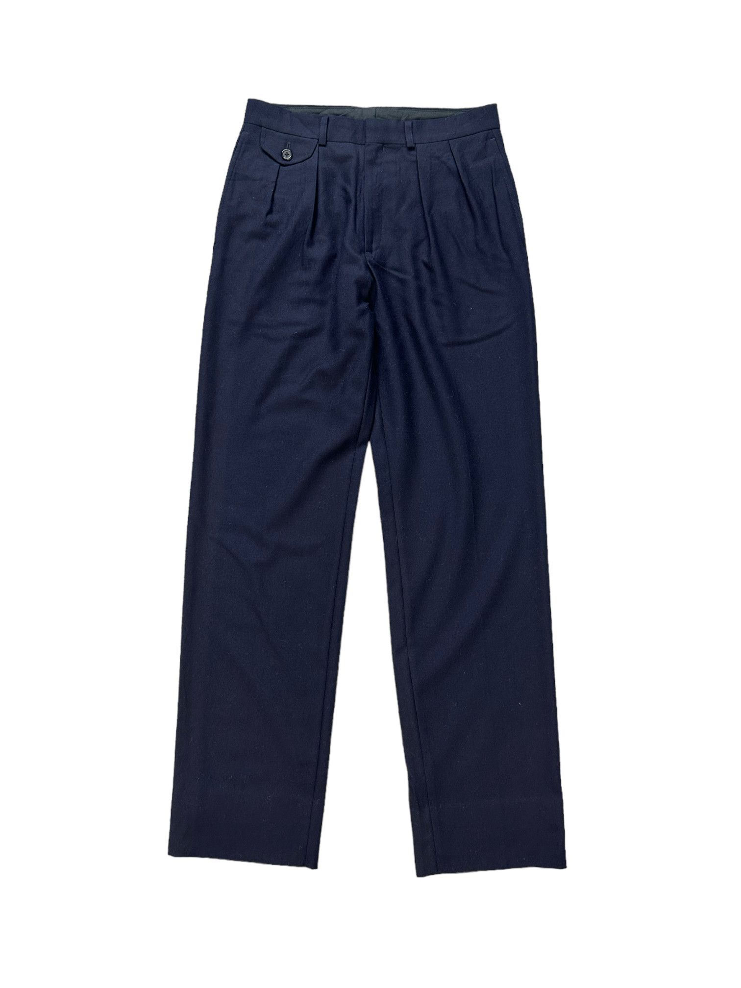 Polo Ralph Lauren POLO RALPH LAUREN WOOL TROUSERS / CASUAL PANT #7915-189 Size US 27 - 1 Thumbnail