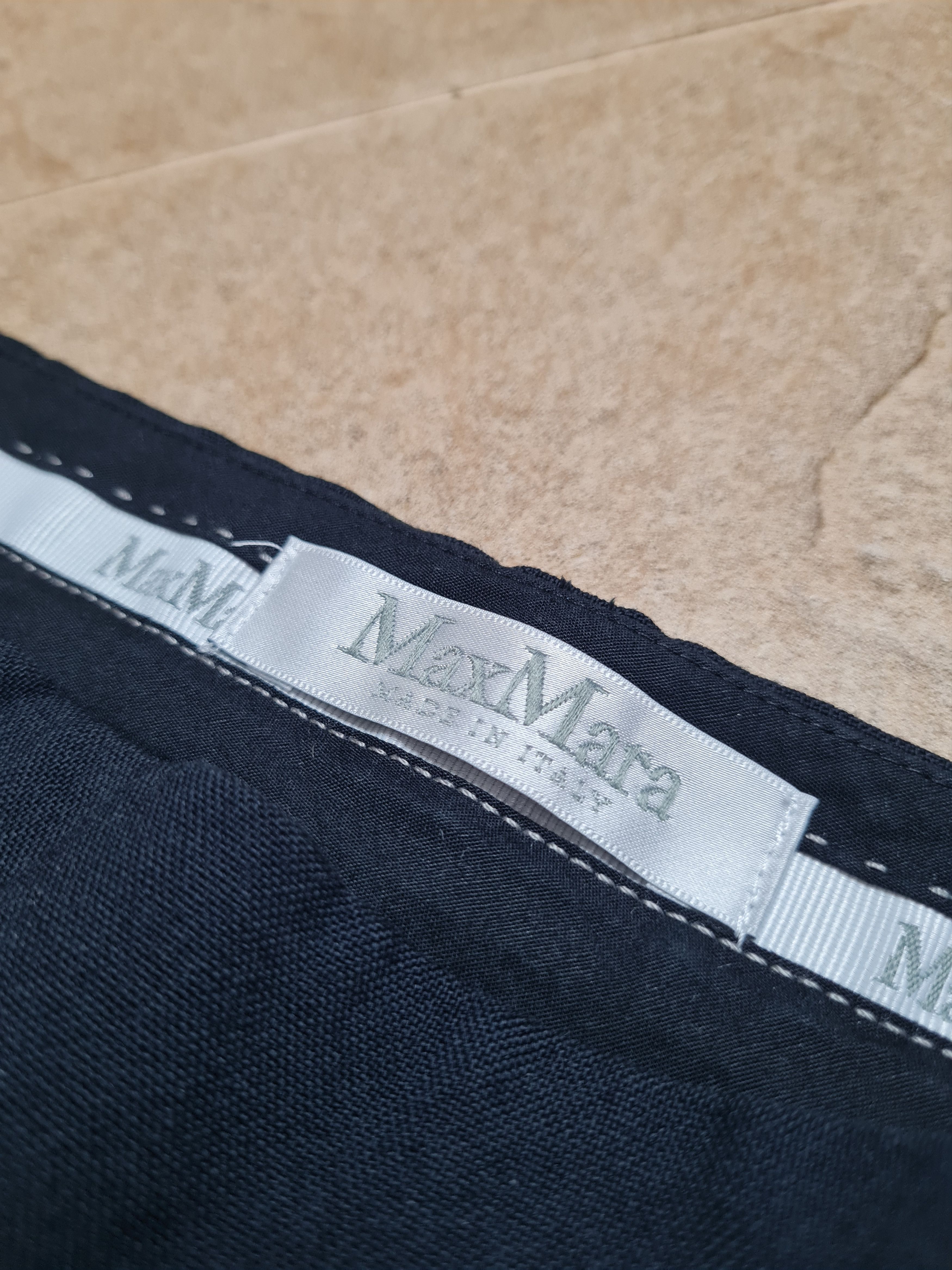 Max Mara Vintage rare Wool Lana pants MaxMara Trousers Womens Size 25" / US 0 / IT 36 - 17 Thumbnail
