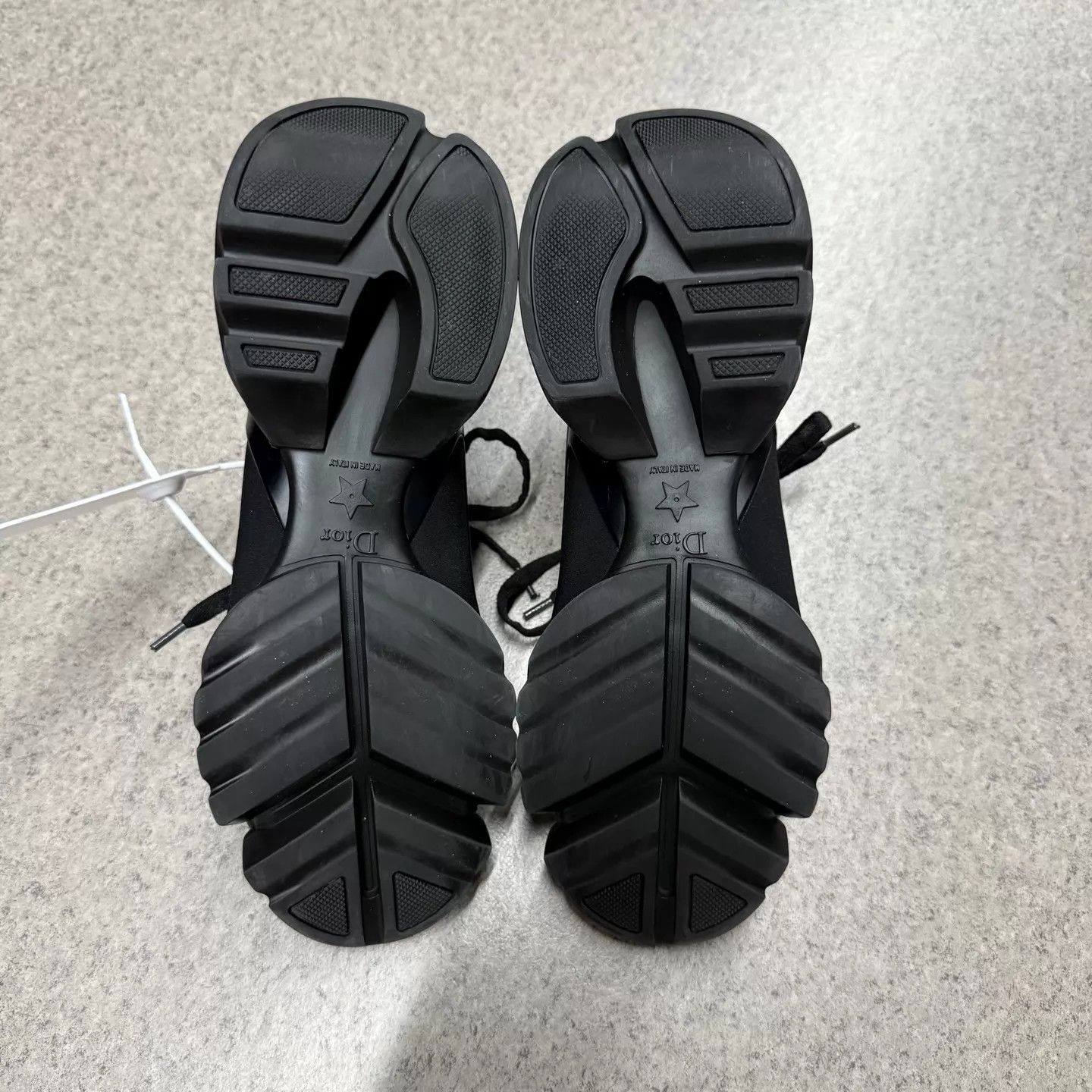 Dior Dior D-Connect Black Dad Shoe 37.5 Lightly Used Size US 7 / IT 37 - 8 Thumbnail