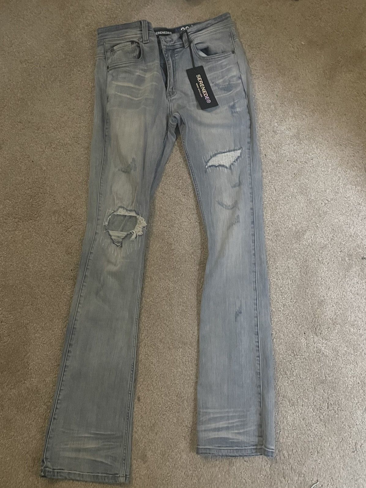 SERENEDE Azul Stacked Denim Size US 32 / EU 48 - 3 Thumbnail
