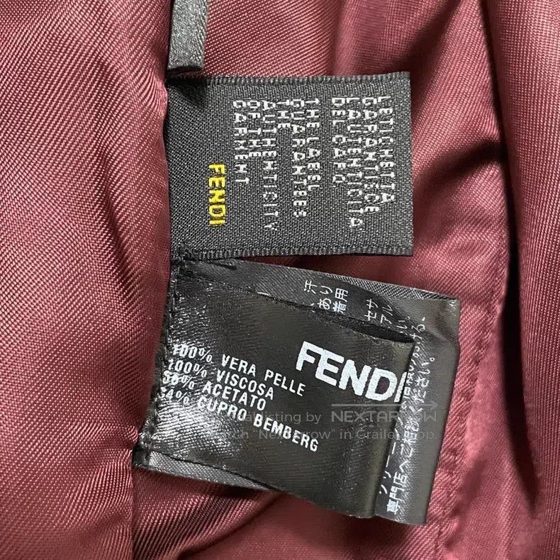 Fendi Fendi Leather Jacket Size S / US 4 / IT 40 - 8 Thumbnail