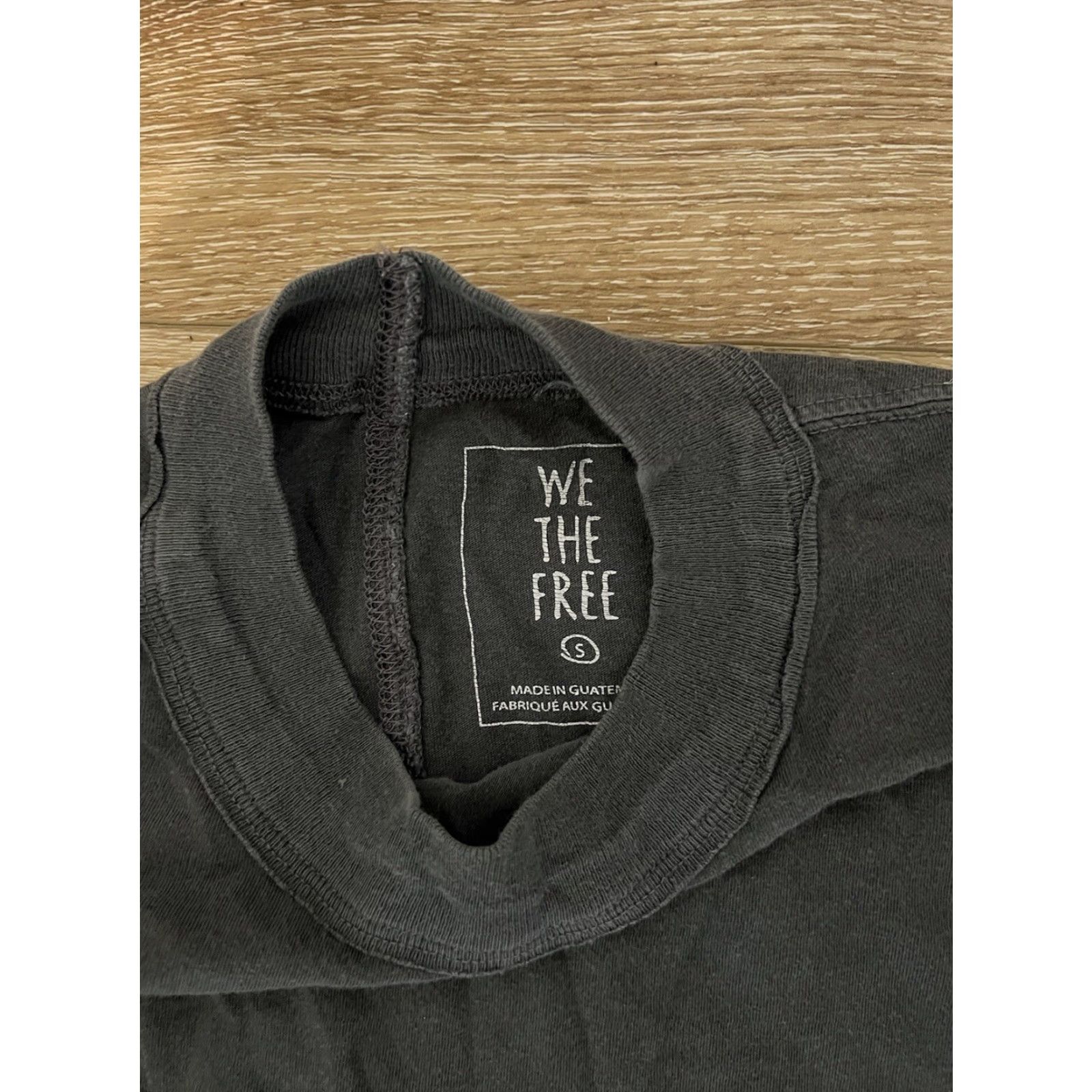 Vintage We The Free Womens Gray 3/4 Sleeve T-Shirt Size S Oversized Crew Neck Long Sleeve Shirt Ladies Gray Oversized Shirt Grayson-Size? Size S / US 4 / IT 40 - 3 Thumbnail