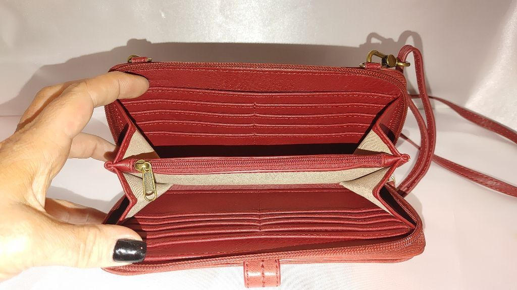 The Sak The Sak Iris Smart Phone Leather Crossbody Size ONE SIZE - 5 Thumbnail