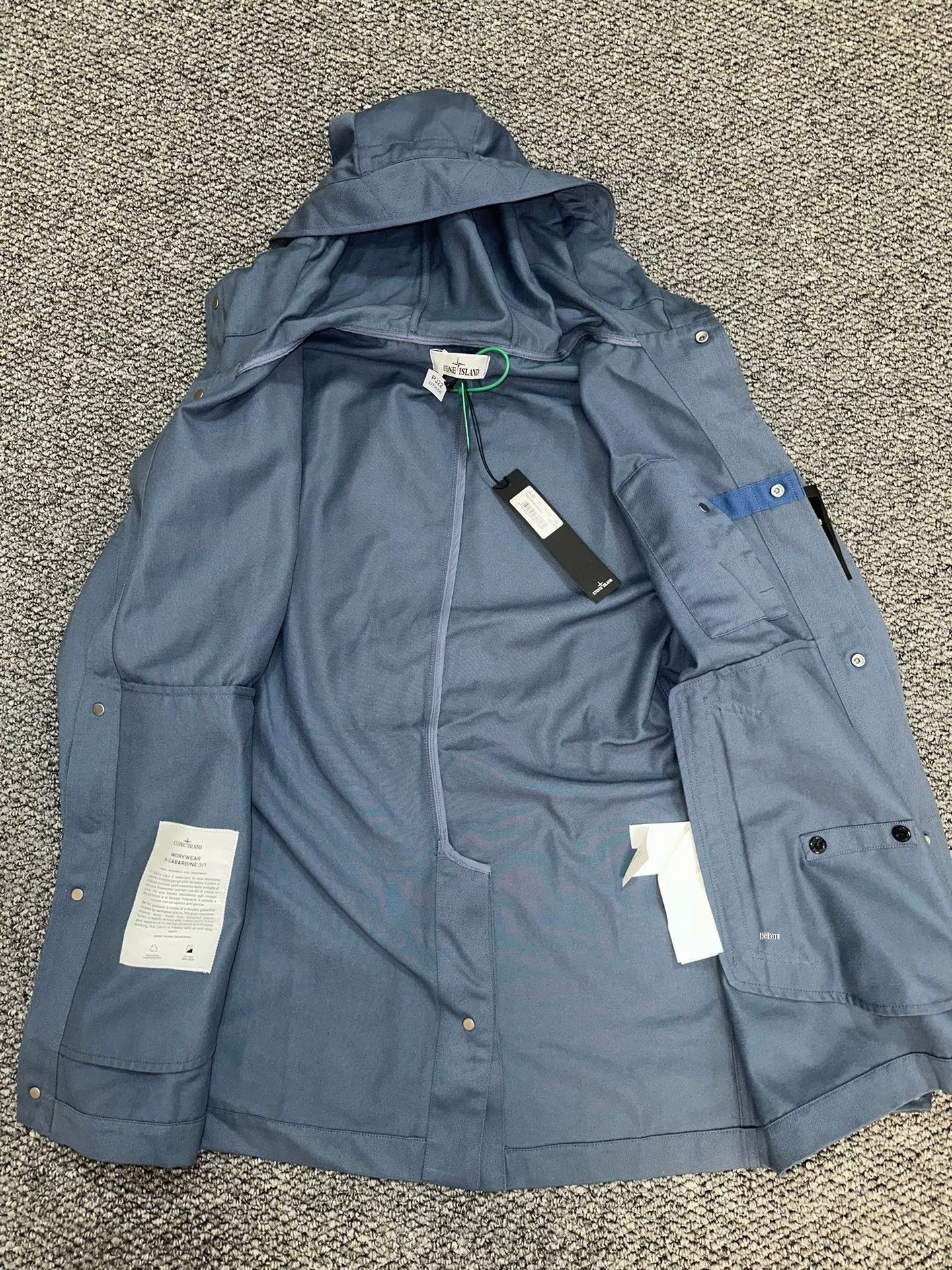 Stone Island Stone Island Twill Haze Blue Jacket Size US L / EU 52-54 / 3 - 3 Thumbnail