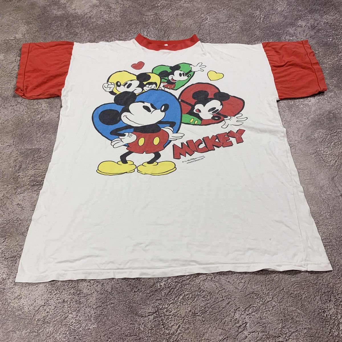Vintage Vintage 90s Disney Mickey Mouse Graphic Tee Americana XL Size US XL / EU 56 / 4 - 2 Thumbnail