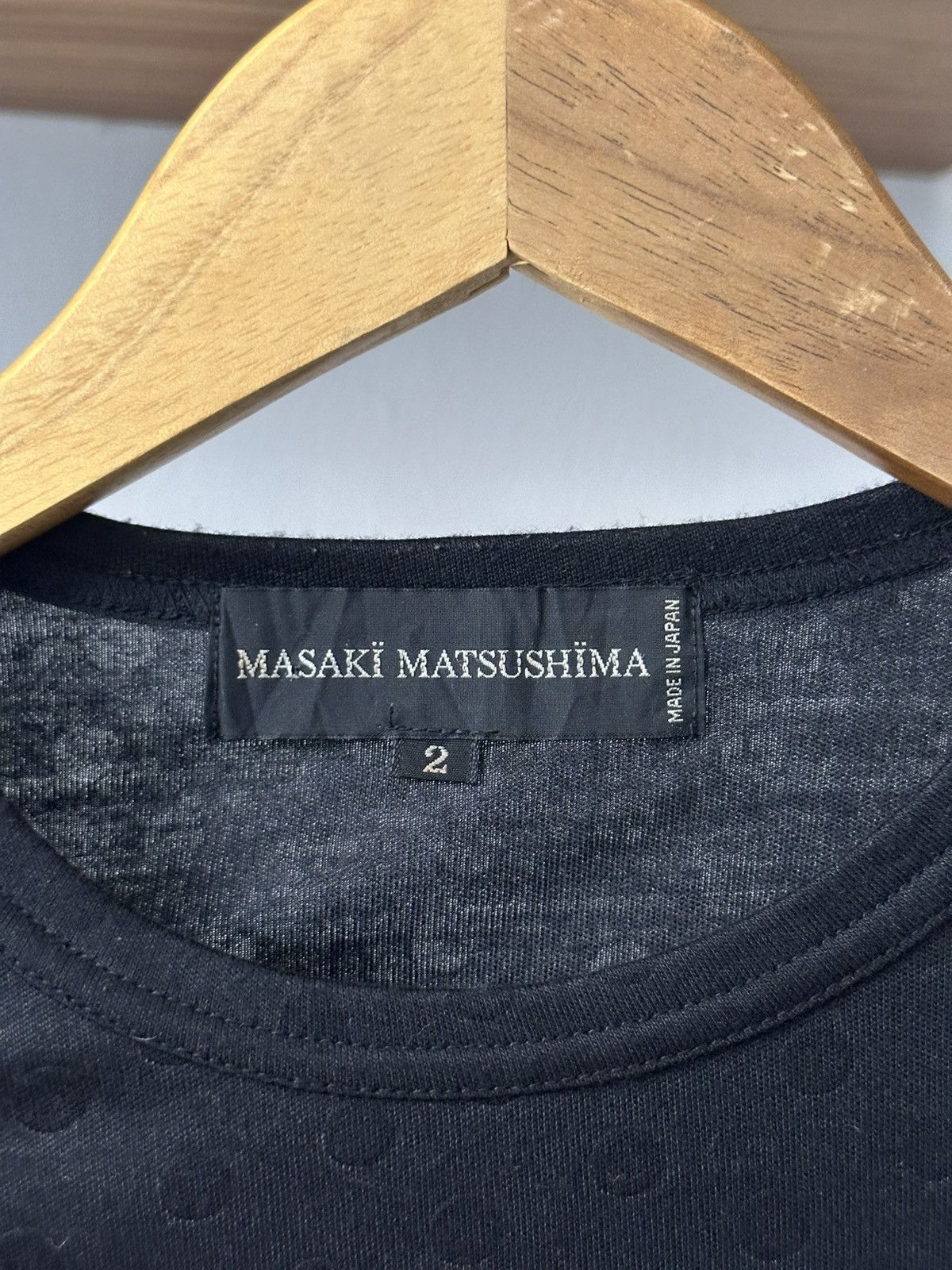 Masaki Matsushima Masaki Matsushima Asymmetrical Zipper Mesh L/S Shirt Size US M / EU 48-50 / 2 - 4 Thumbnail
