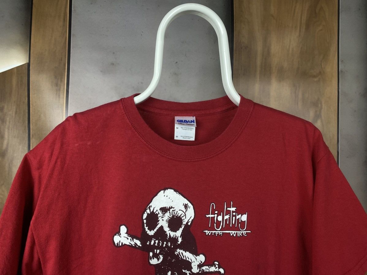 Band Tees 💀Vintage T-Shirt TOP DOG Fighting With Wire VTG Tee💀 Size US M / EU 48-50 / 2 - 4 Thumbnail