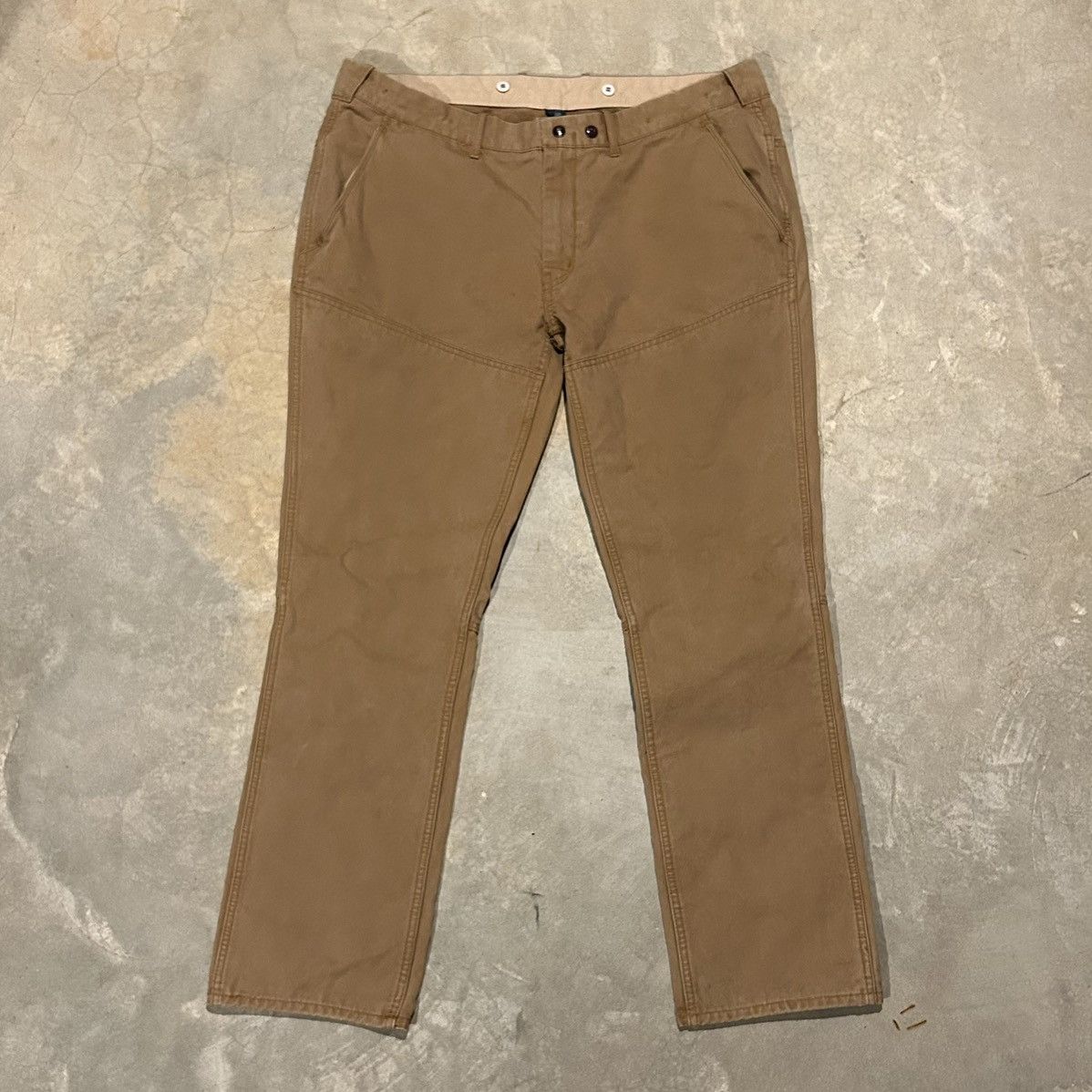 Polo Ralph Lauren × Ralph Lauren × Vintage Vintage 2000s Polo Ralph Lauren Hunting Canvas Pants Rare Size US 40 / EU 56 - 1 Thumbnail