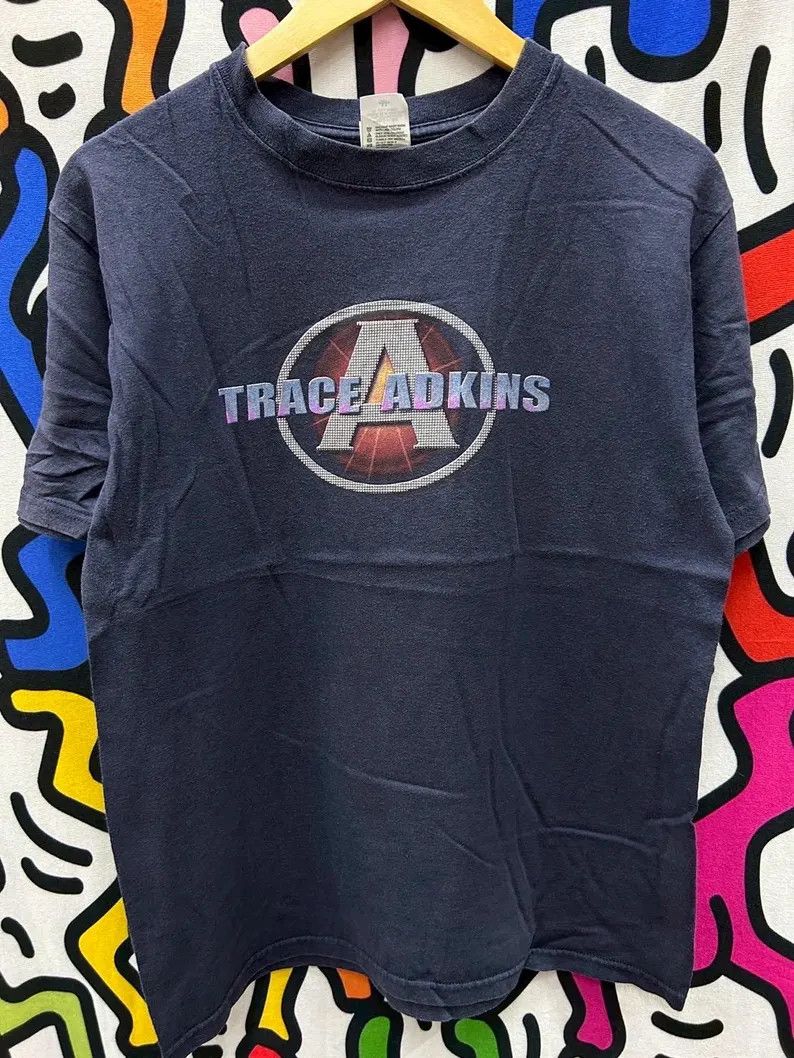 Vintage Vintage 2000s Trace Adkins Music tshirt size M Size US M / EU 48-50 / 2 - 2 Thumbnail