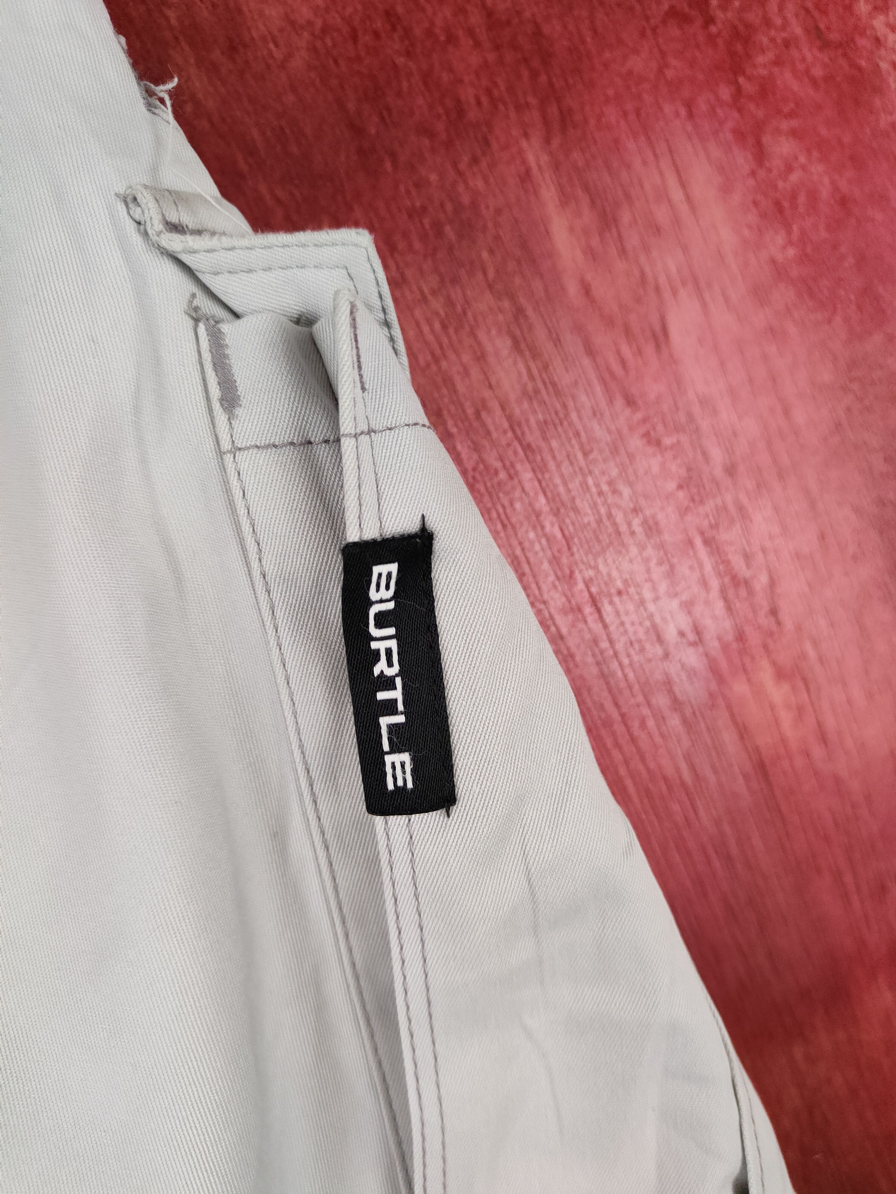 Japanese Brand Burtle Light Gray Multipocket Tactical Cargo Pants #S1280 Size US 29 - 11 Thumbnail