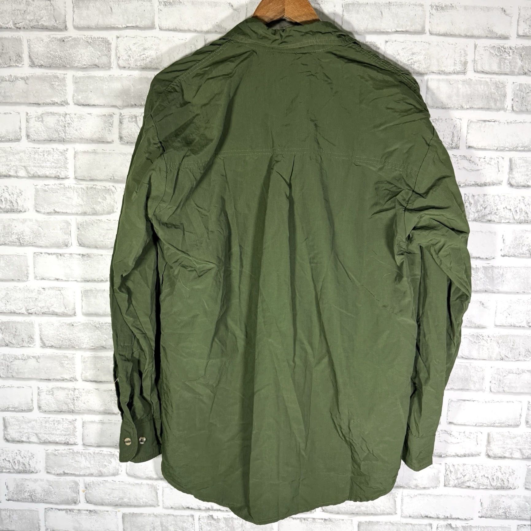 Vintage Gary Nesse Green Long Sleeve Button-Down Hiking Shirt Mens M Size US M / EU 48-50 / 2 - 5 Thumbnail