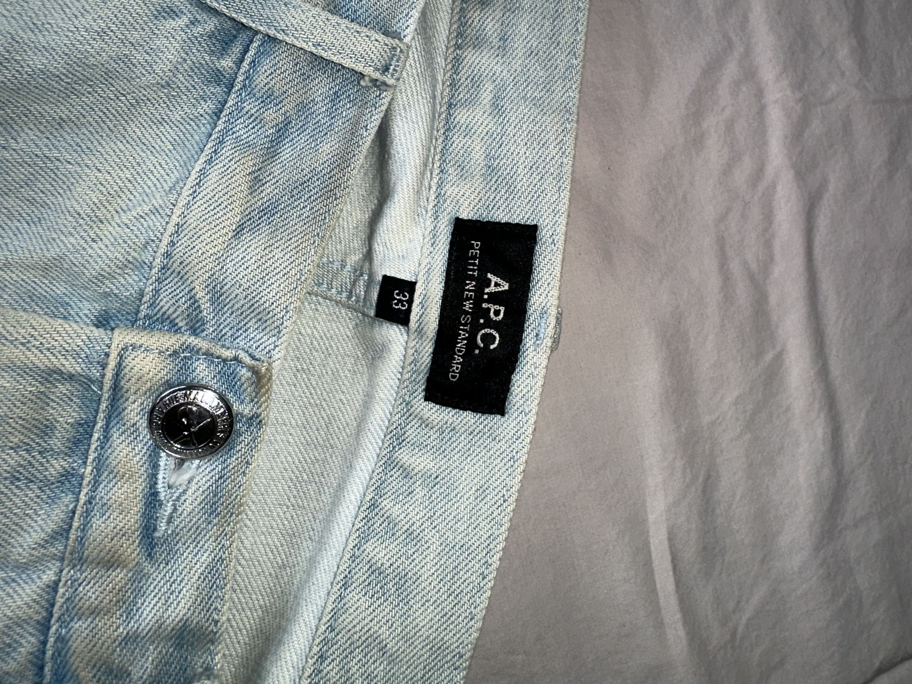 A.P.C. Petit New Standard Jeans Size US 33 - 3 Thumbnail