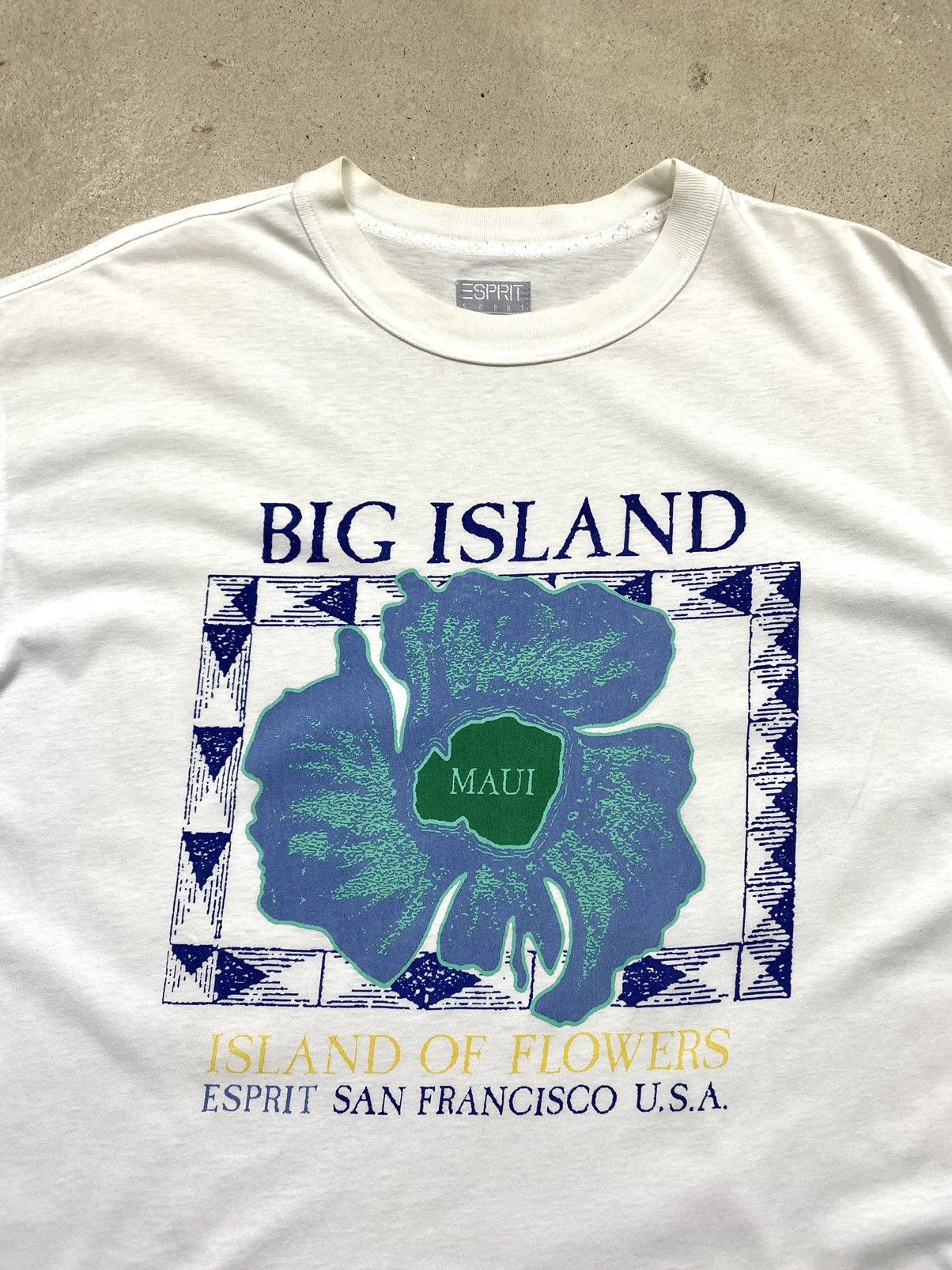 Vintage Vintage 1990’s Maui Hawaii T Shirt Surf Style Quiksilver Size US XL / EU 56 / 4 - 4 Thumbnail