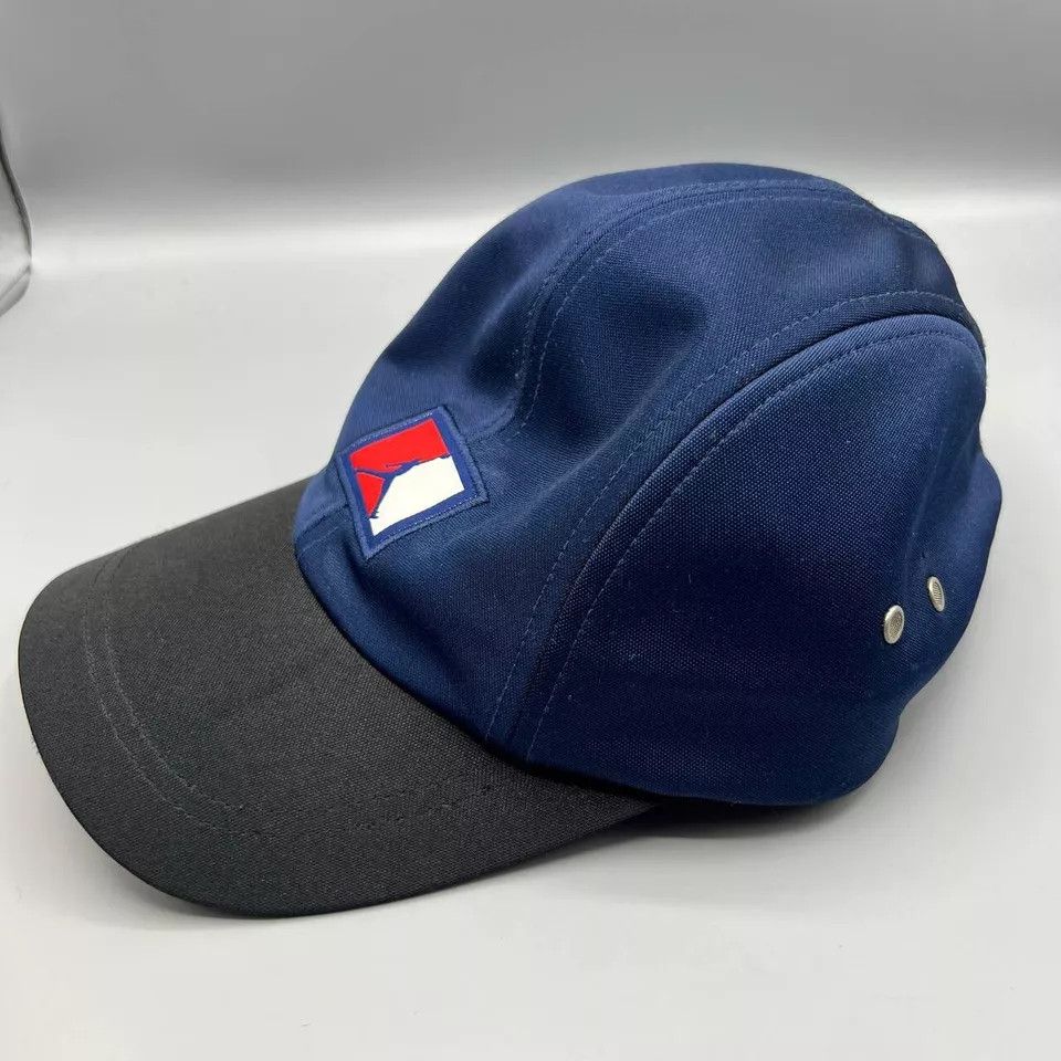 Jordan Brand Air Jordan 5 Panel Hat Men Blue Black Jumpman Strap Back Cap Size ONE SIZE - 2 Thumbnail