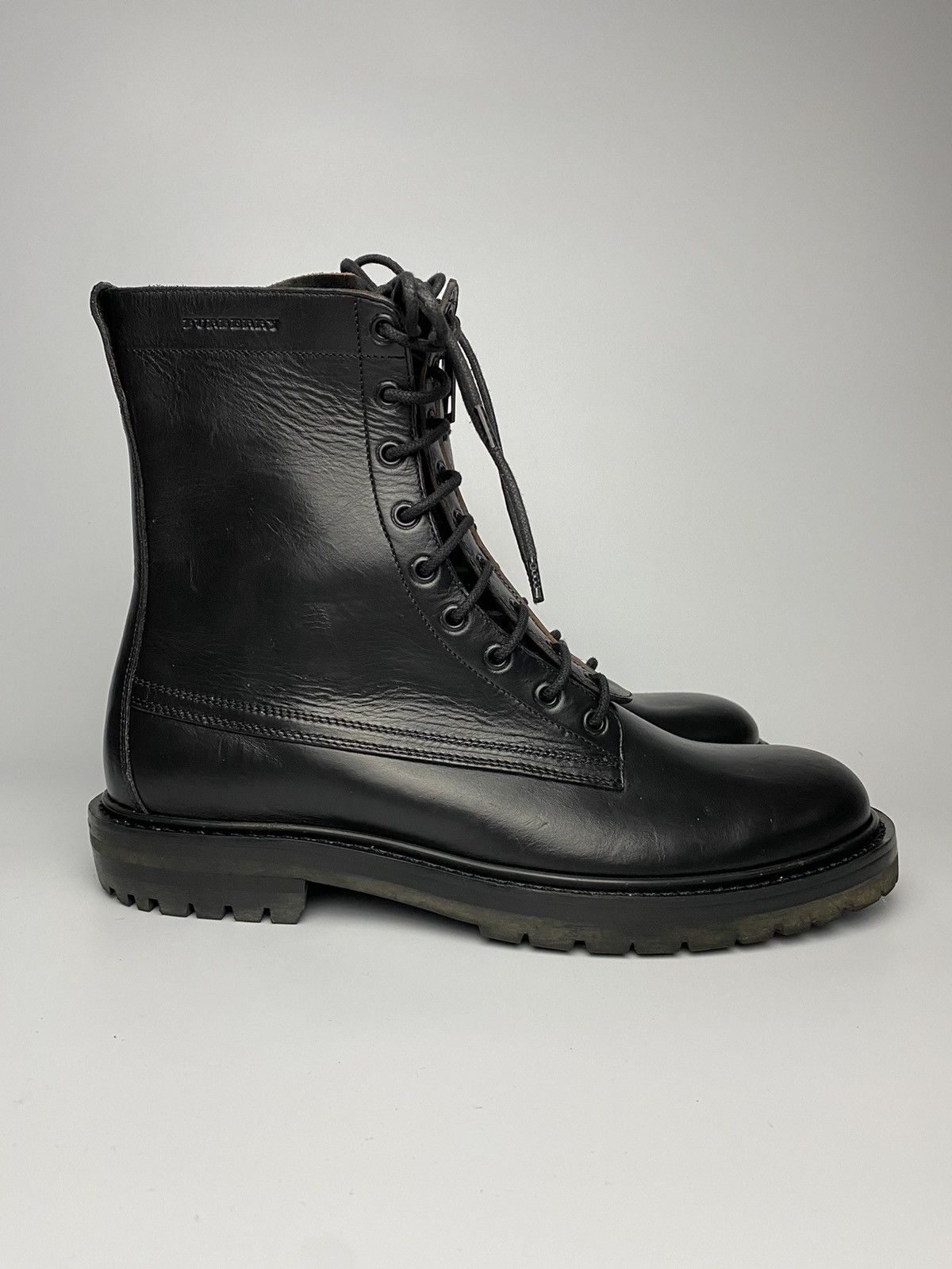 Burberry Burberry Combat Leather Boots Size US 11 / EU 44 - 2 Thumbnail