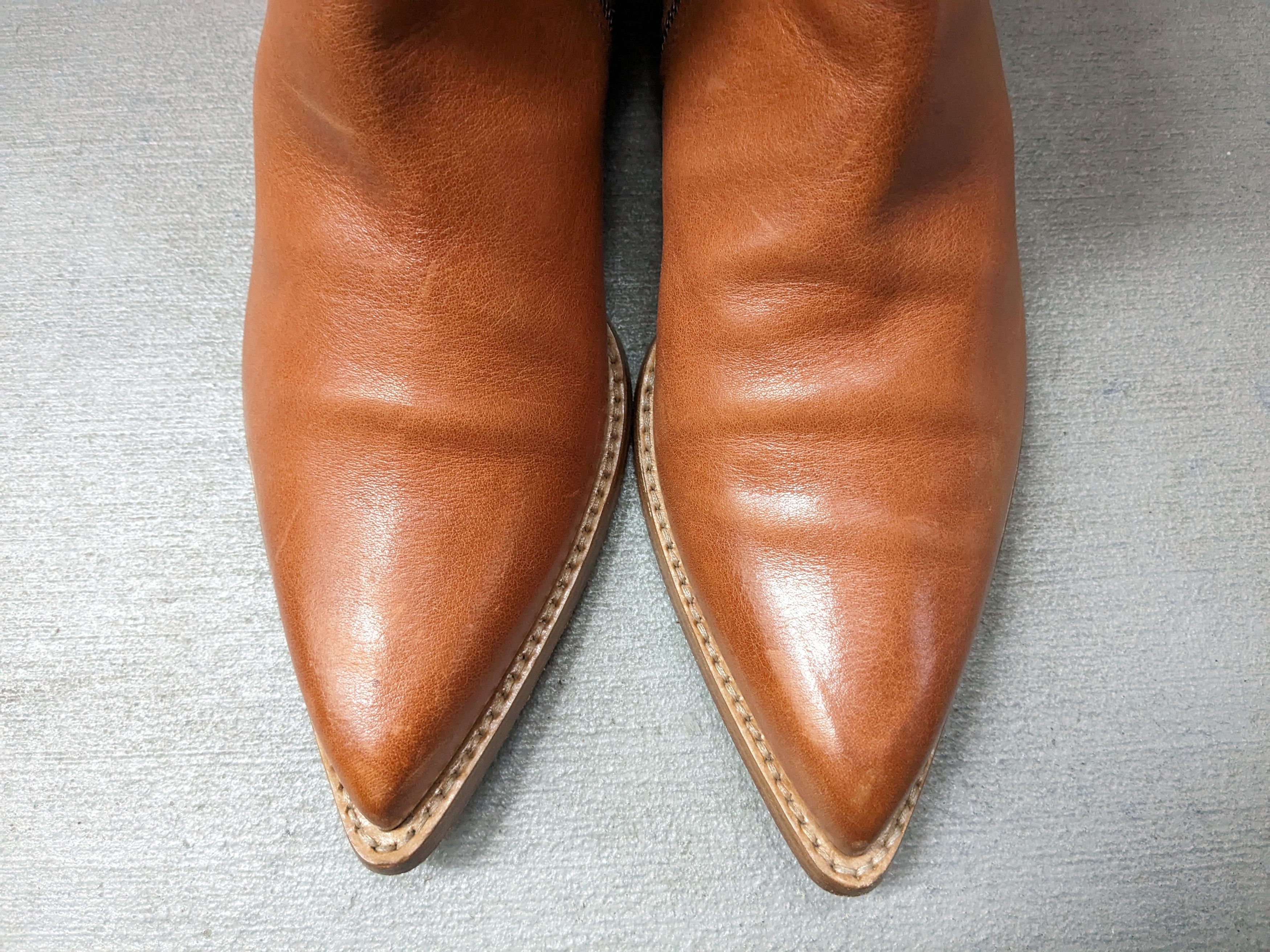 Maison Margiela Maison Margiela Side Zip Boots Brown 10 43 Leather Tan Size US 10 / EU 43 - 5 Thumbnail
