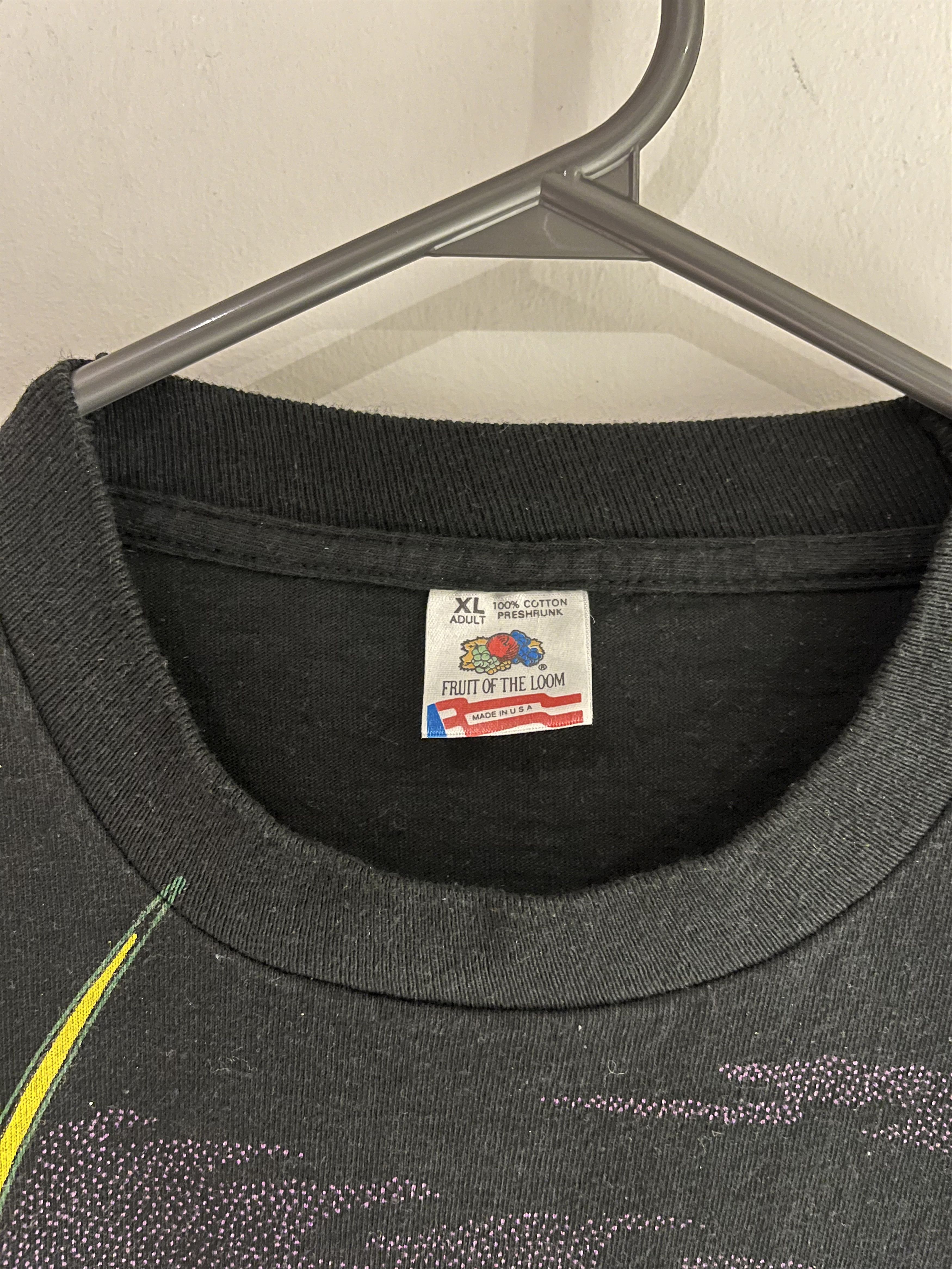 Vintage Vintage Fruit of the Loom AOP Dragon T-shirt Size US XL / EU 56 / 4 - 3 Thumbnail