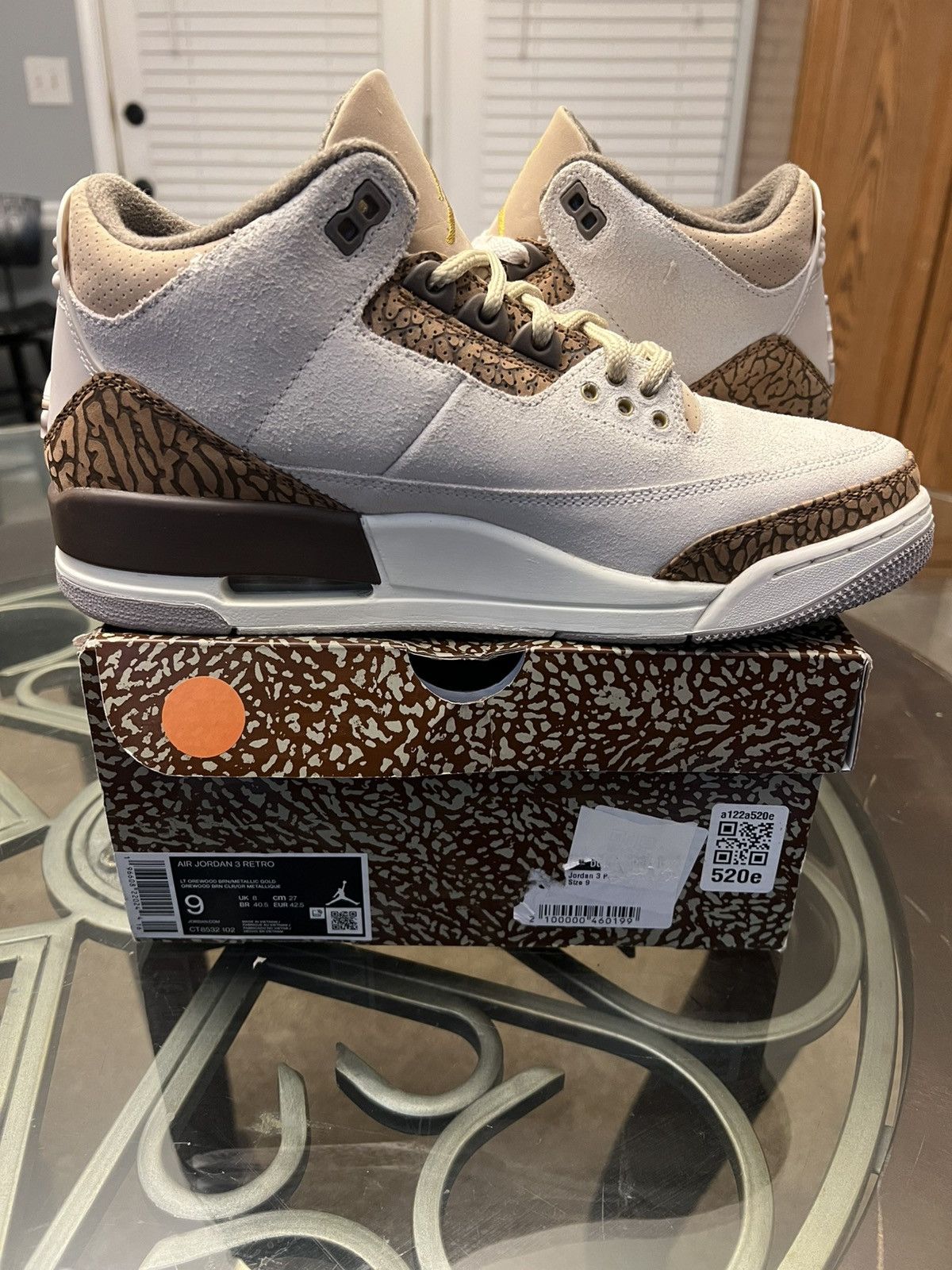 Jordan Brand Jordan 3 Retro Palomino Size US 9 / EU 42 - 8 Thumbnail