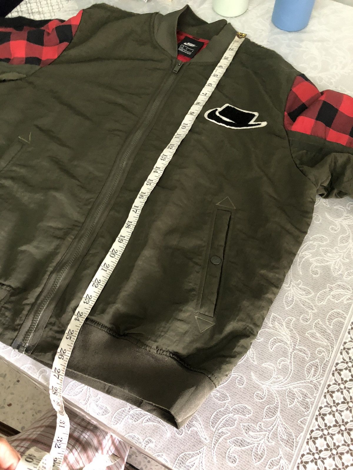 Nike On Fire🔥 Nike x NSW Gothic Style Bomber Jacket Size US L / EU 52-54 / 3 - 20 Thumbnail